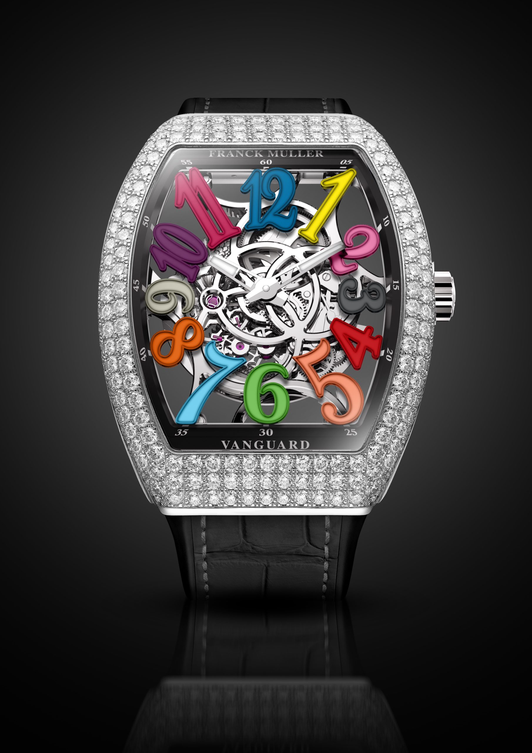 Franck Muller Vanguard Dragon Slim Skeleton - View 3