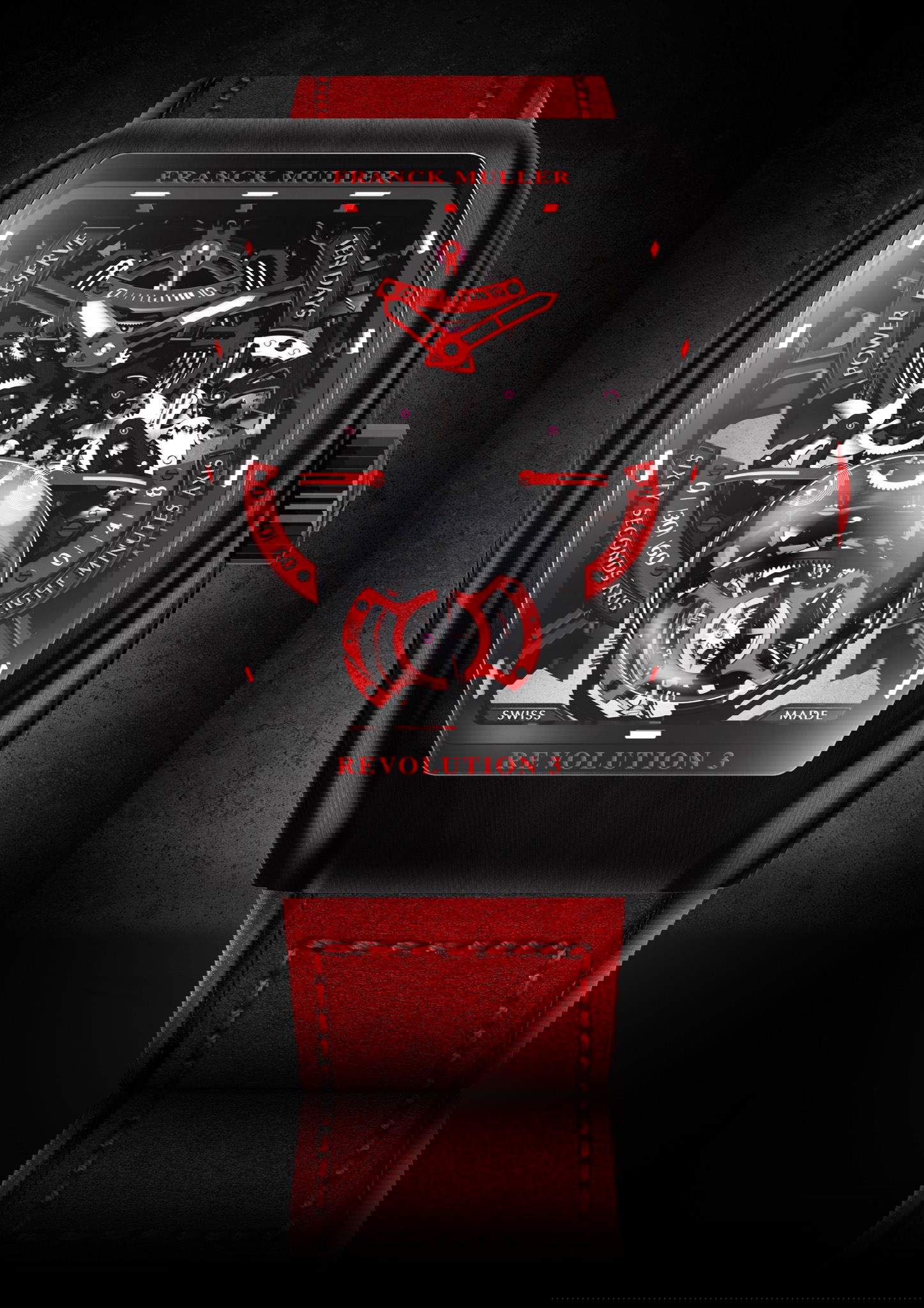 Franck Muller Vanguard Revolution 3 Skeleton - View 3