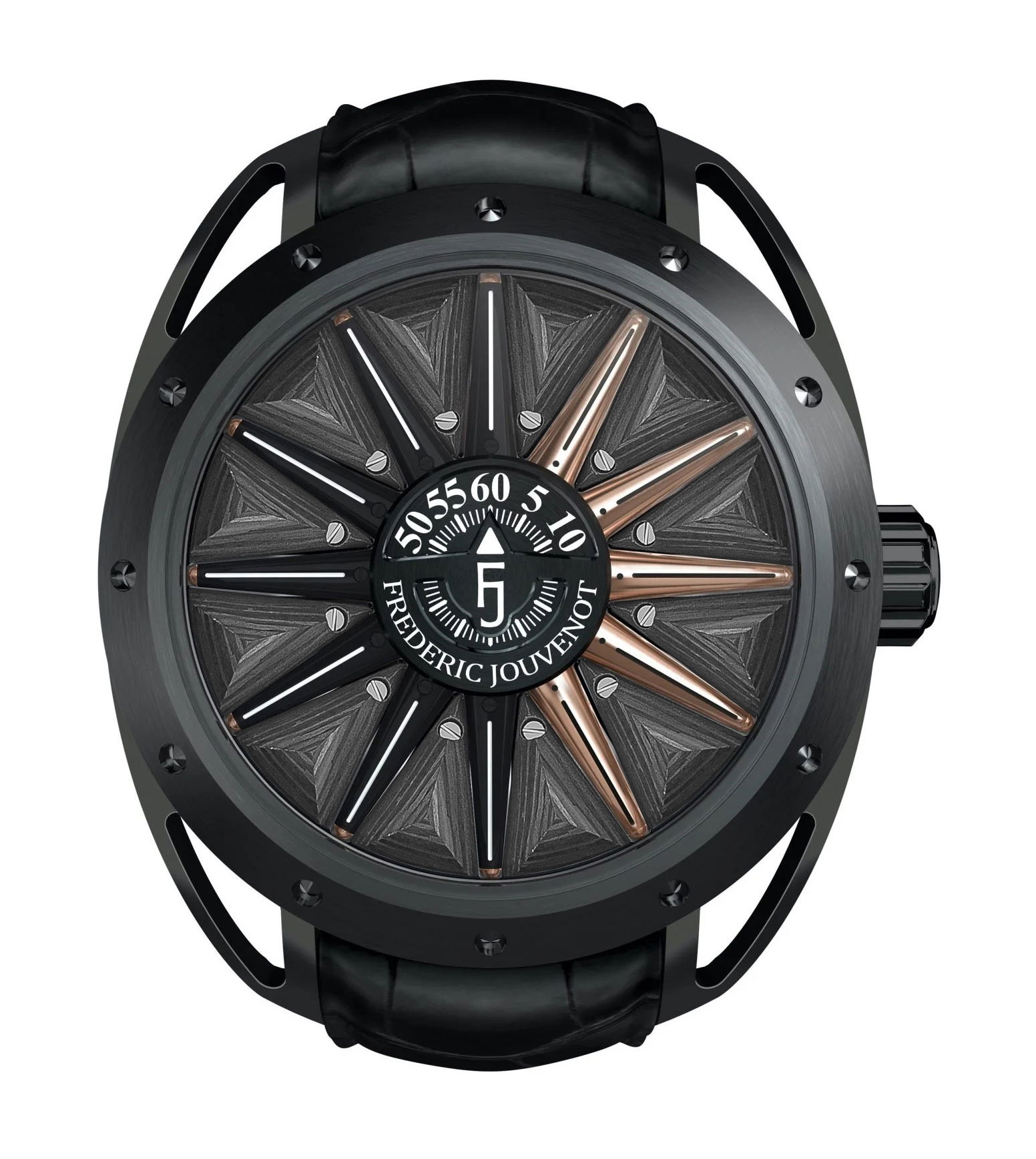 Frederic Jouvenot Helios Carbon watch