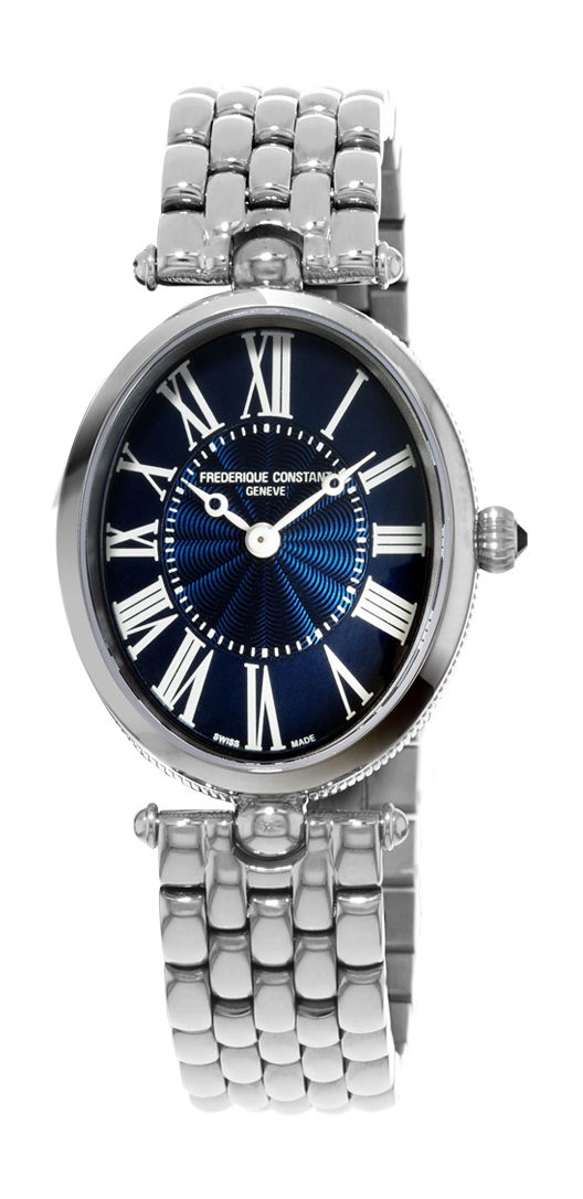 Frederique Constant Classics Art Deco Oval luxury timepiece - detailed view