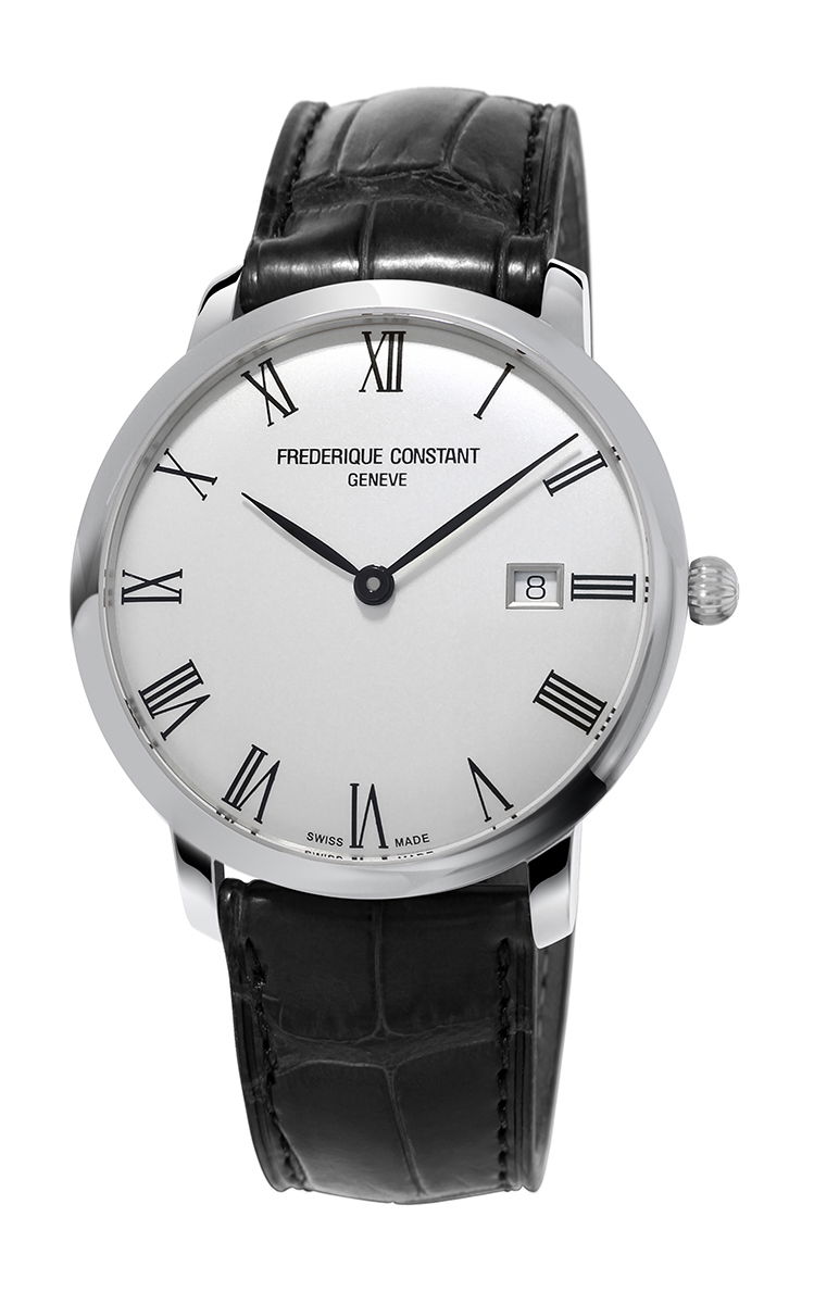 Frederique Constant Slimline Automatic luxury timepiece - detailed view