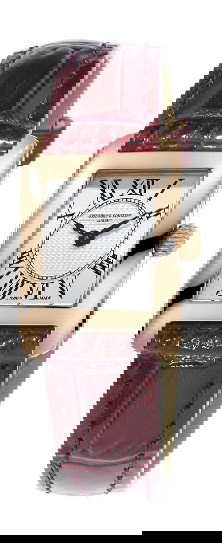 Frederique Constant Classics Carrée Ladies luxury timepiece - detailed view