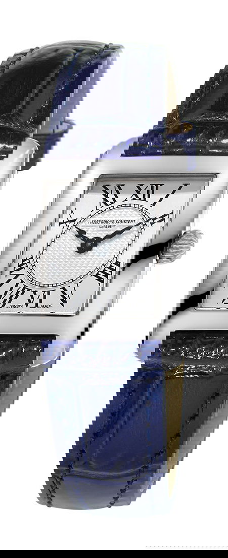 Frederique Constant Classics Carrée Ladies luxury timepiece - detailed view
