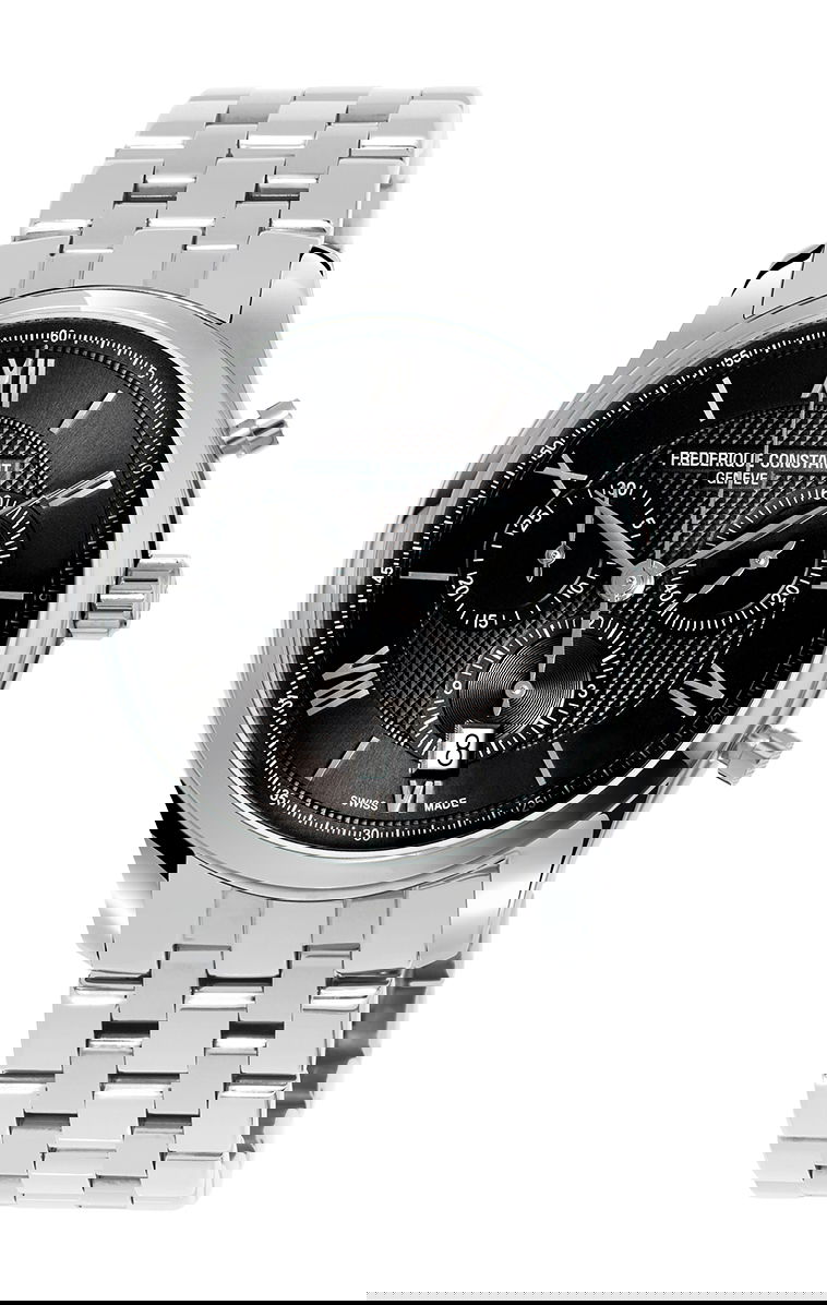 Frederique Constant Classics Chronograph Quartz luxury timepiece - detailed view