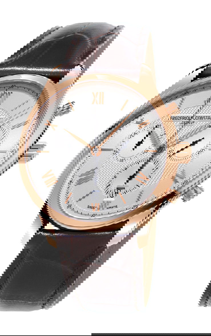 Frederique Constant Classics Chronograph Quartz luxury timepiece - detailed view