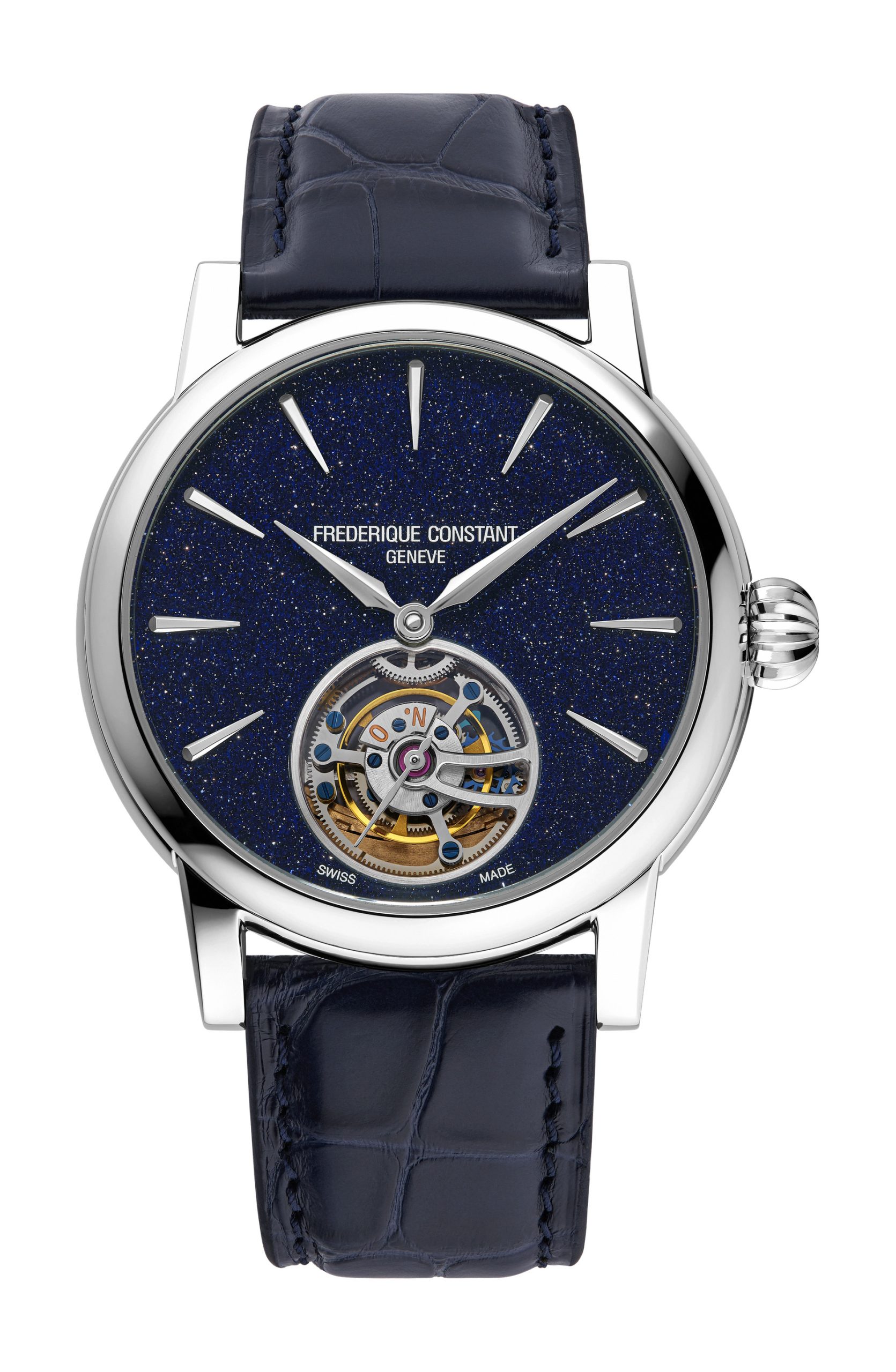 Frederique Constant Classic Tourbillon Manufacture luxury timepiece - detailed view