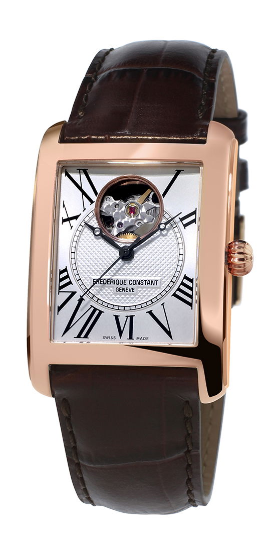Frederique Constant Classics Carrée Automatic luxury timepiece - detailed view