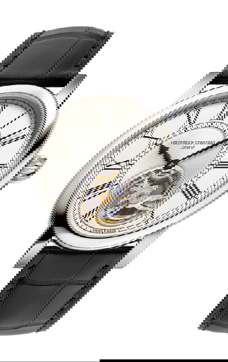 Frederique Constant Classics Heart Beat Manufacture luxury timepiece - detailed view