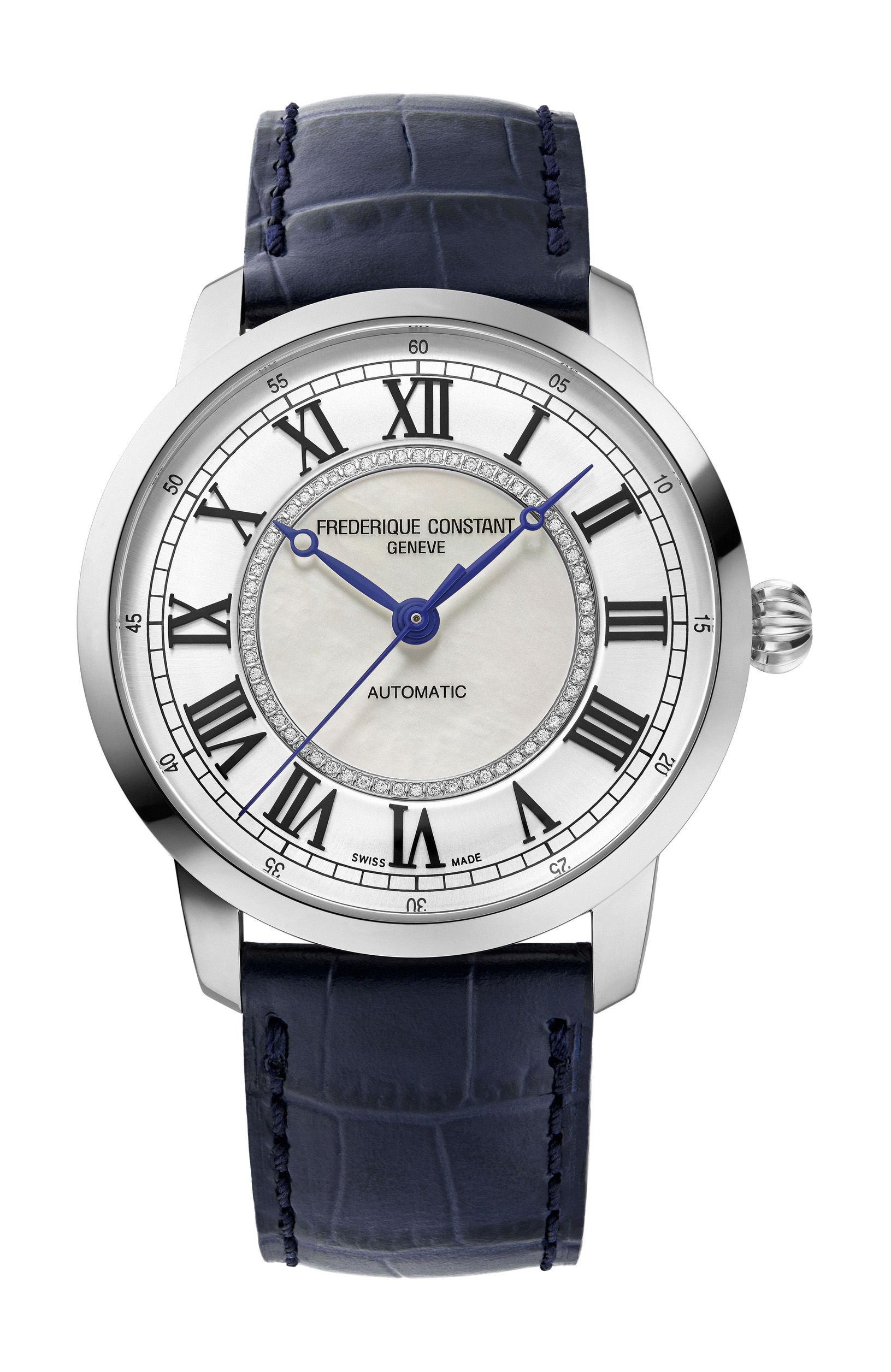 Frederique Constant Classics Premiere luxury timepiece - detailed view