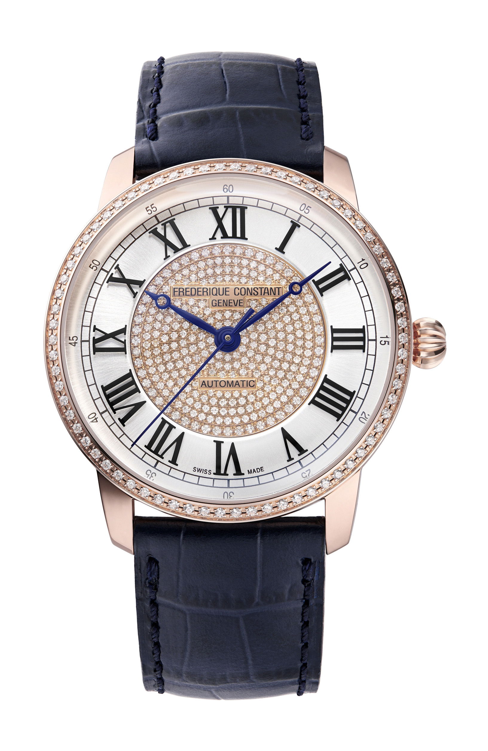Frederique Constant Classics Premiere luxury timepiece - detailed view