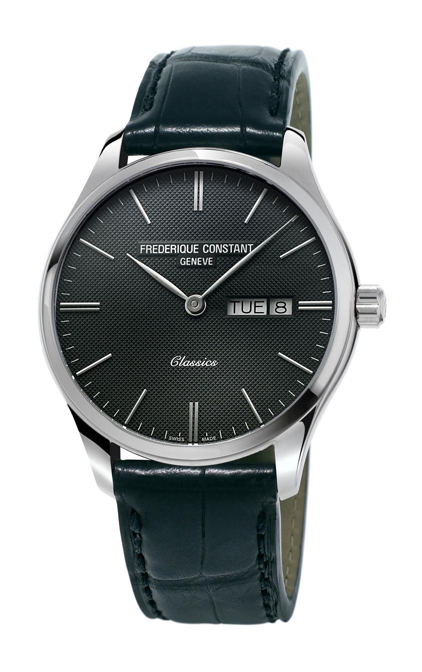 Frederique Constant Classics Quartz luxury timepiece - detailed view