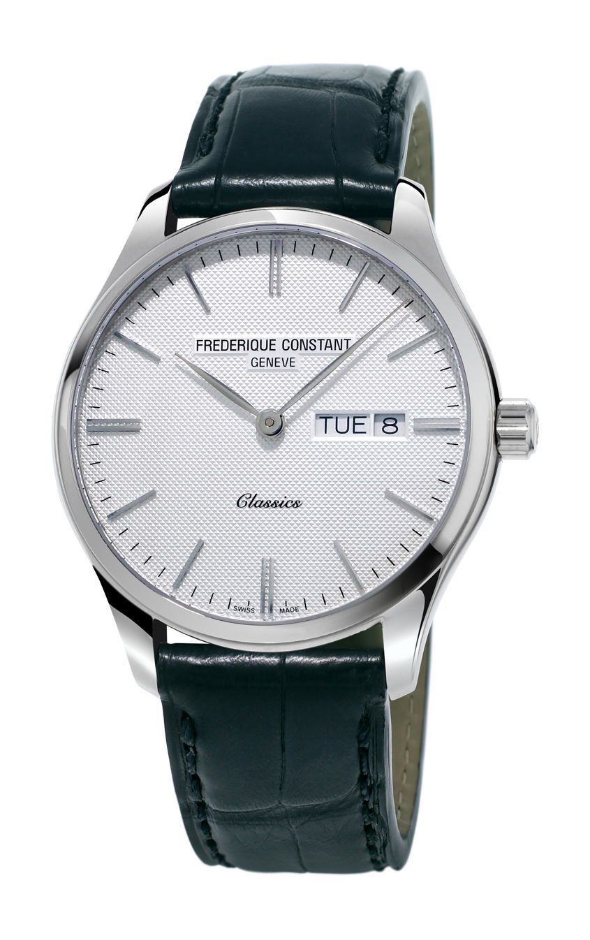 Frederique Constant Classics Quartz luxury timepiece - detailed view
