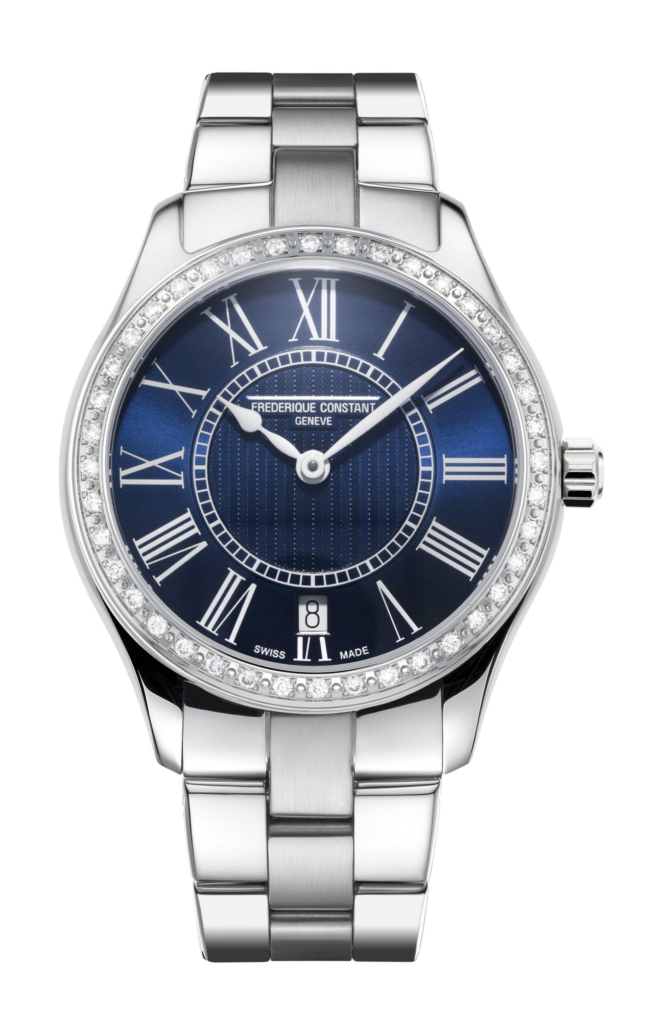 Frederique Constant Classics Quartz Ladies luxury timepiece - detailed view