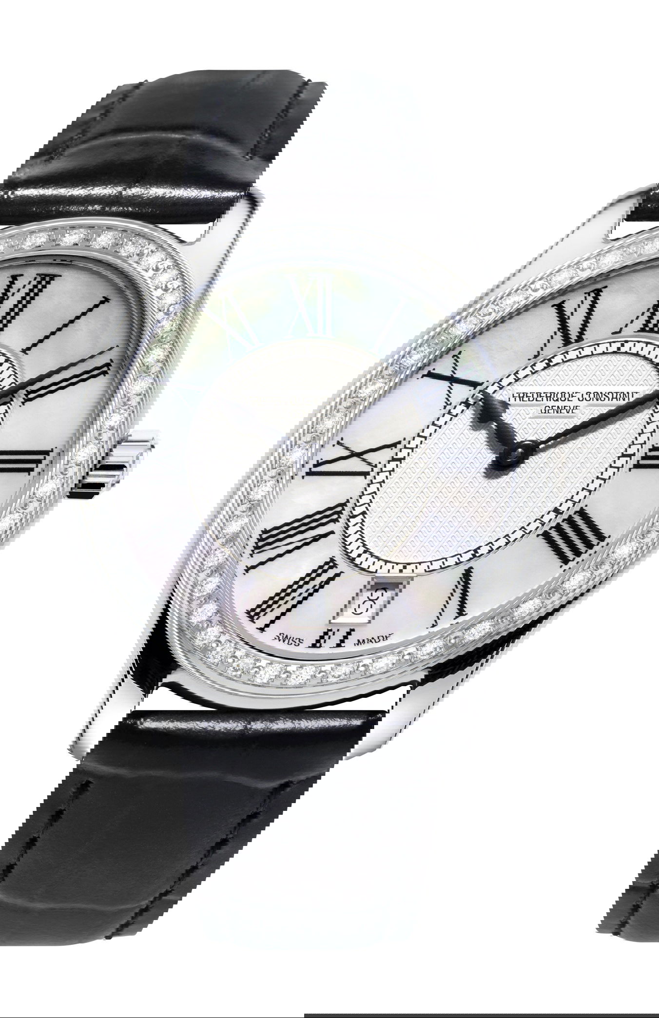 Frederique Constant Classics Quartz Ladies luxury timepiece - detailed view