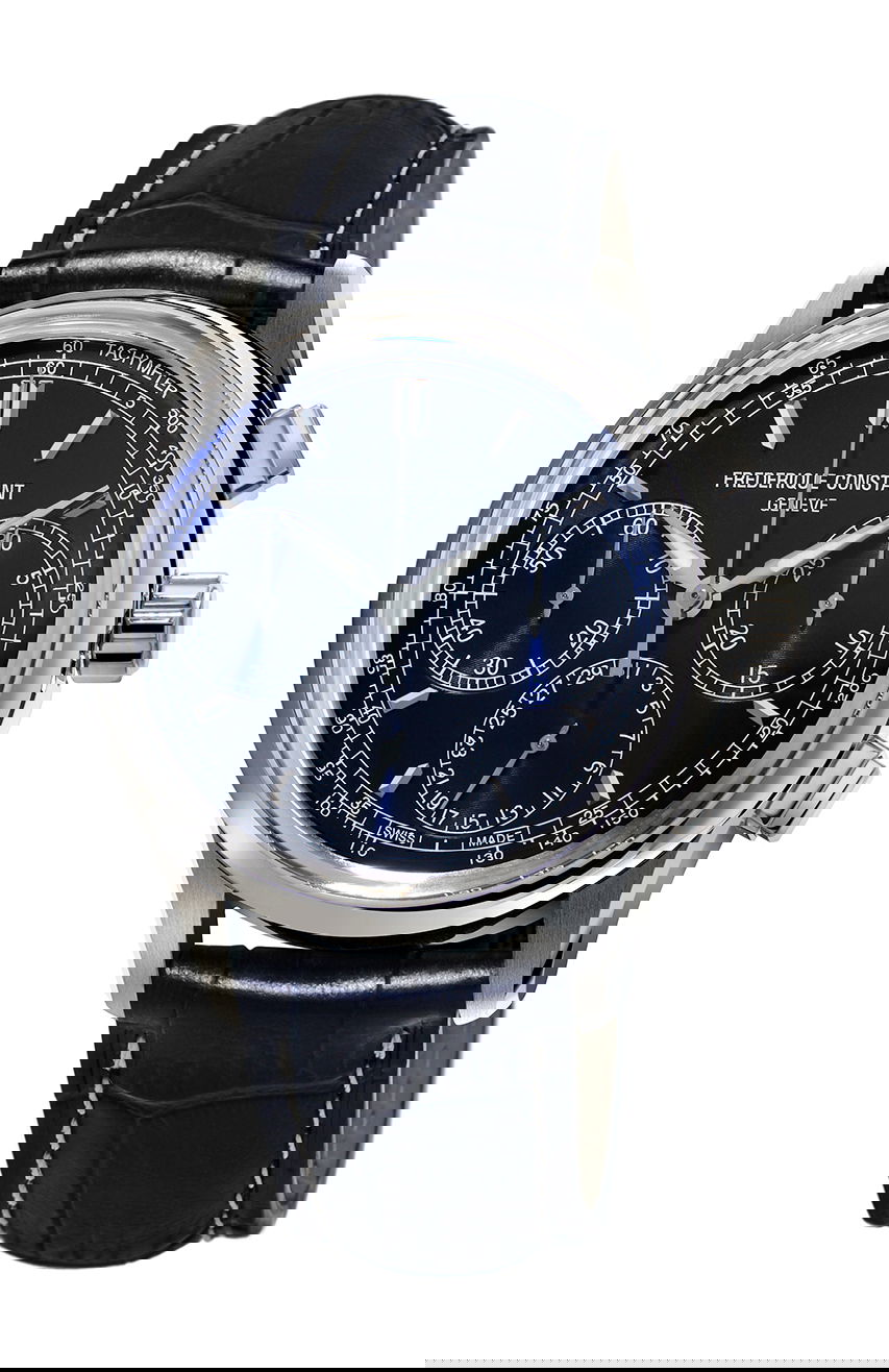 Frederique Constant Flyback Chronograph Manufacture luxury timepiece - detailed view