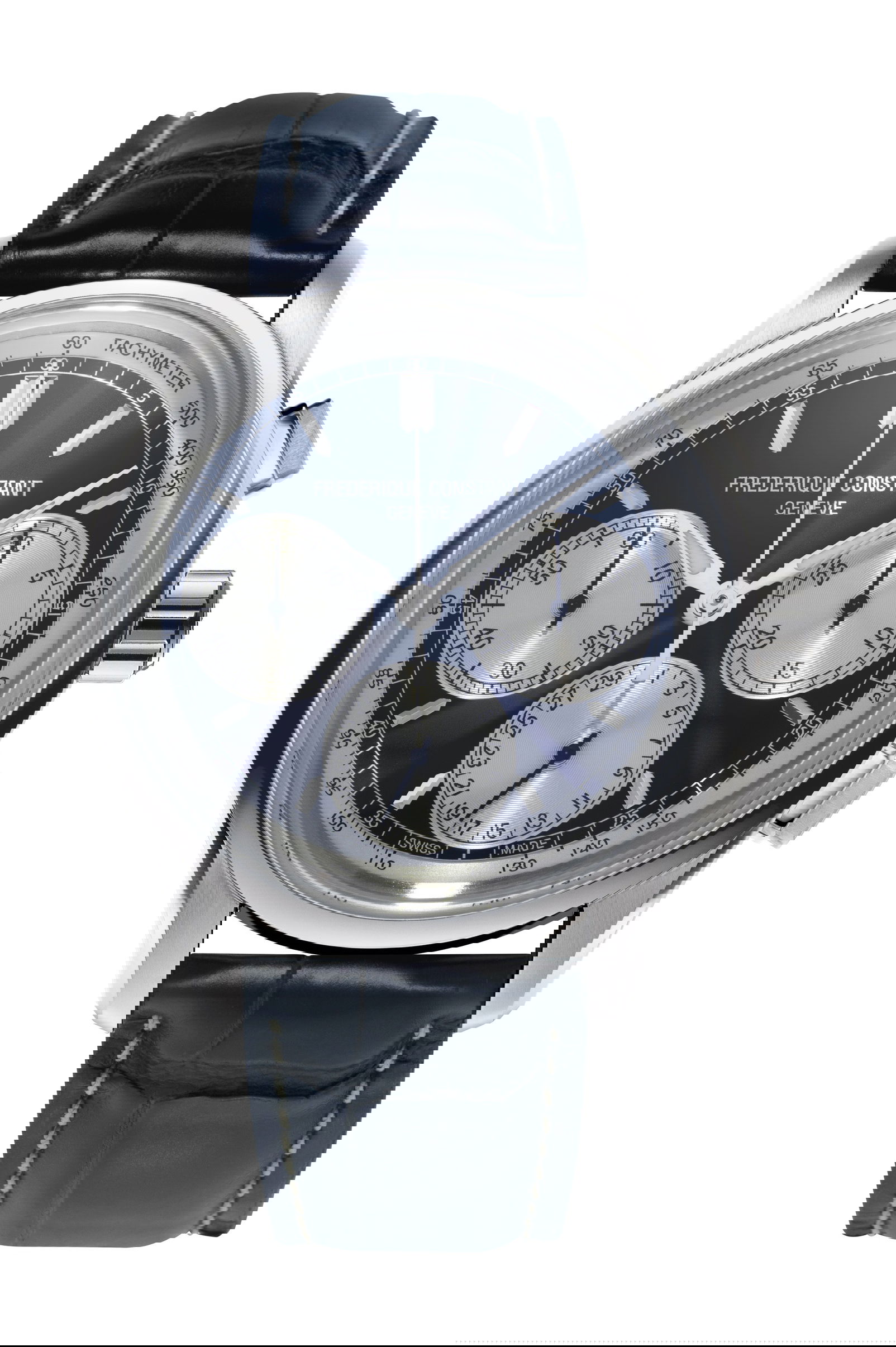 Frederique Constant Flyback Chronograph Manufacture luxury timepiece - detailed view