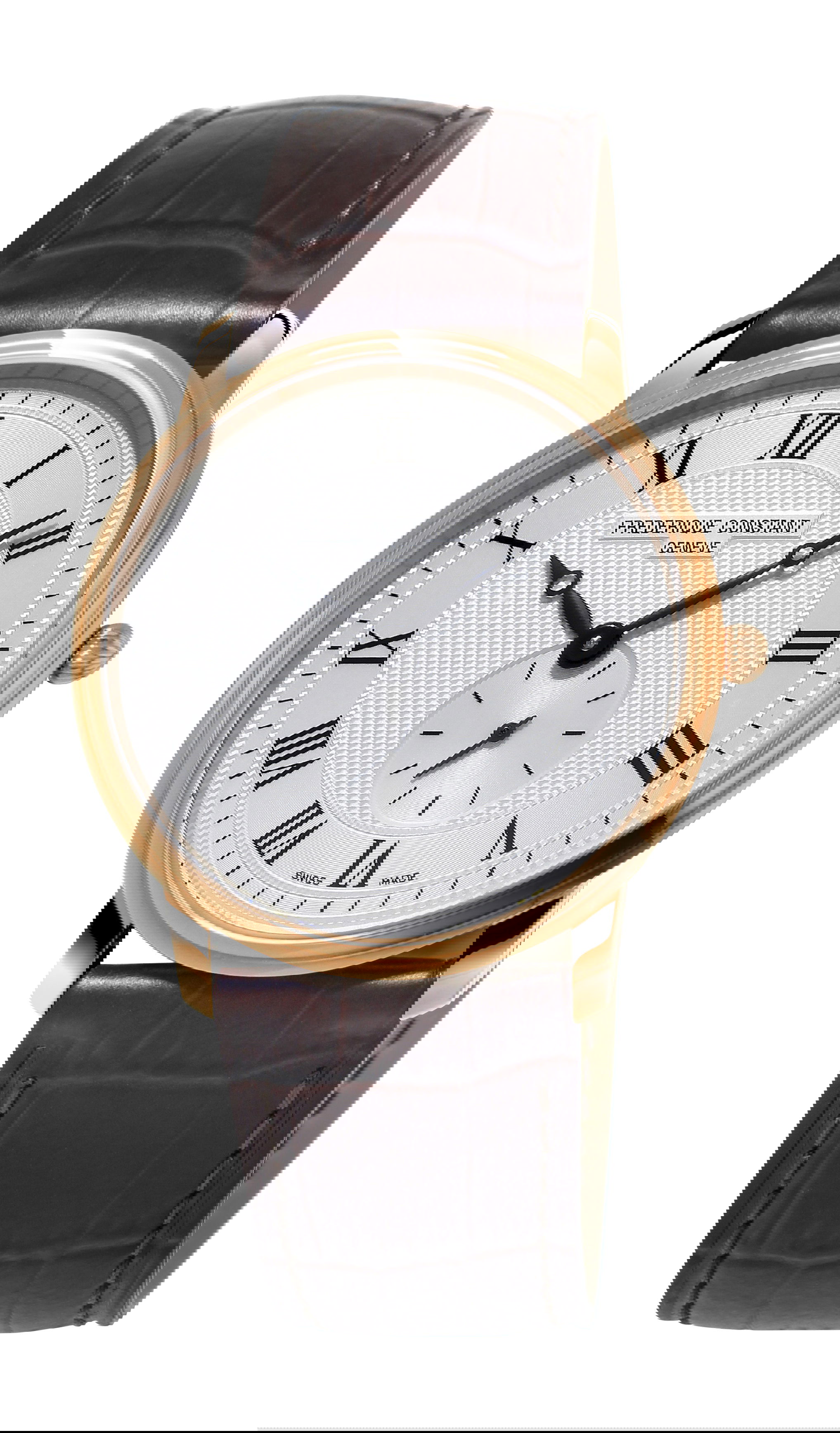 Frederique Constant Gents Small Seconds luxury timepiece - detailed view