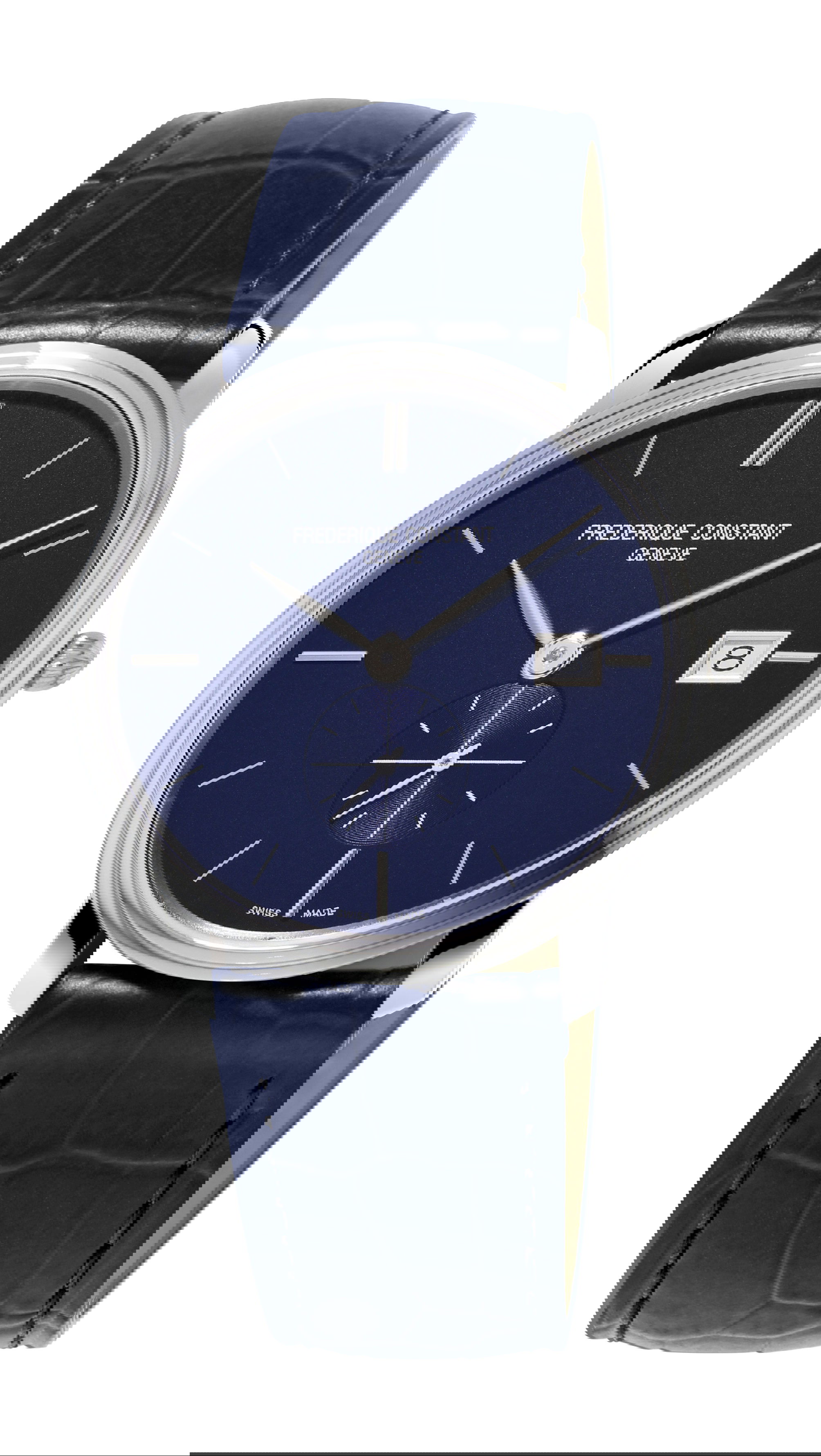 Frederique Constant Gents Small Seconds luxury timepiece - detailed view