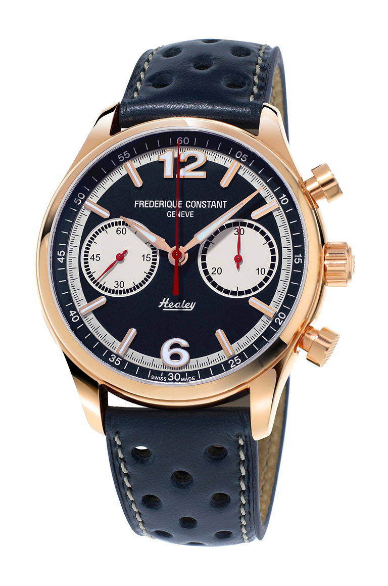 Frederique Constant HEALEY CHRONOGRAPH AUTOMATIC luxury timepiece - detailed view