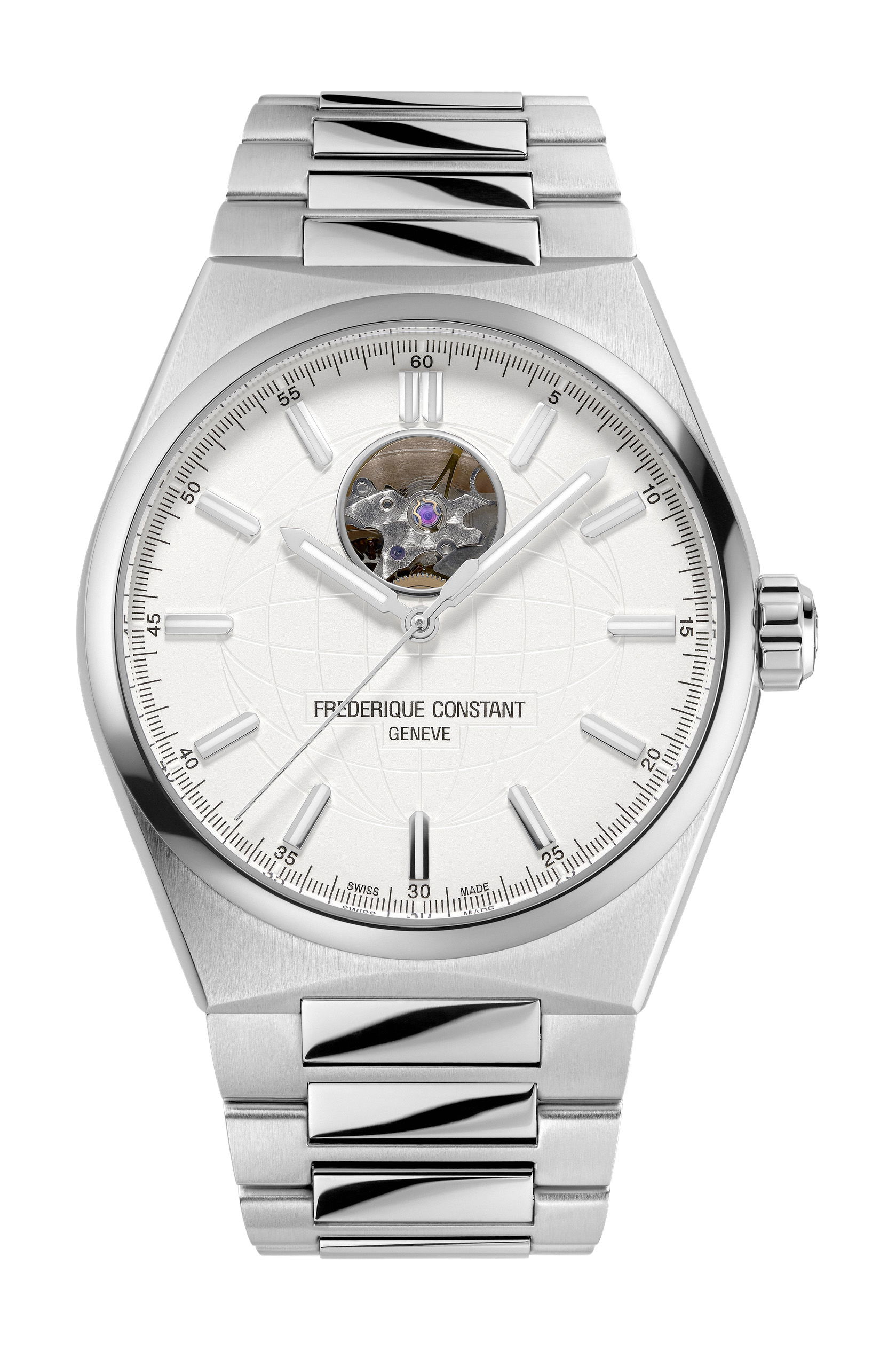 Frederique Constant Highlife Heart Beat Automatic luxury timepiece - detailed view