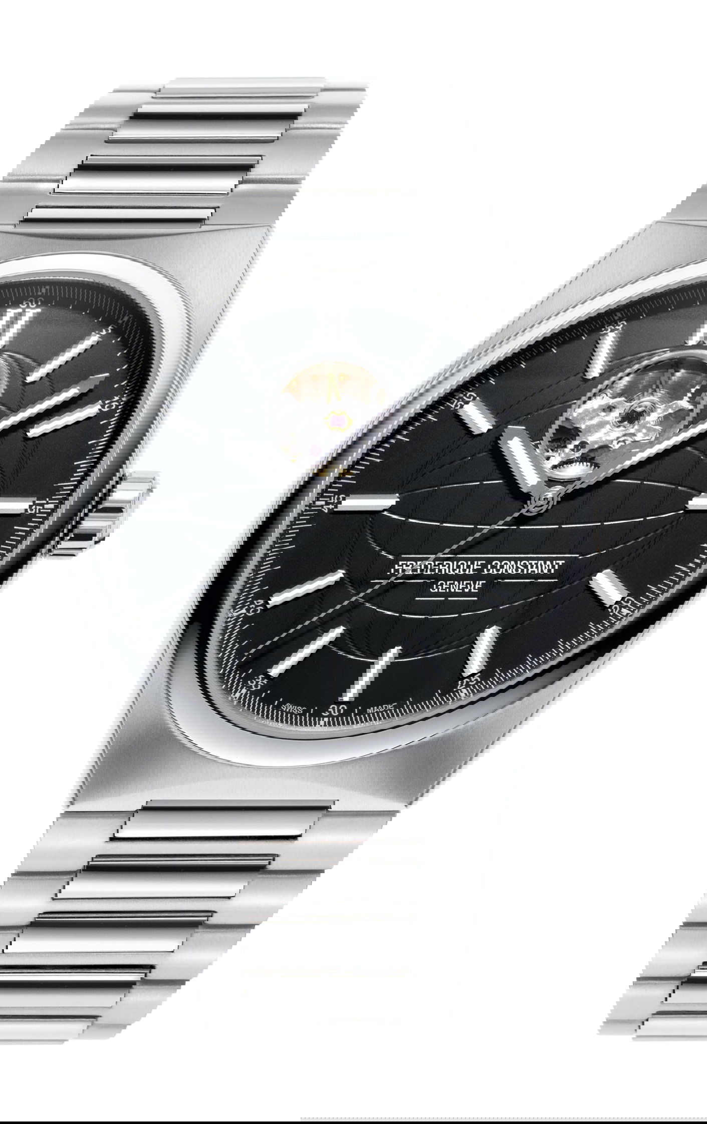 Frederique Constant Highlife Heart Beat luxury timepiece - detailed view
