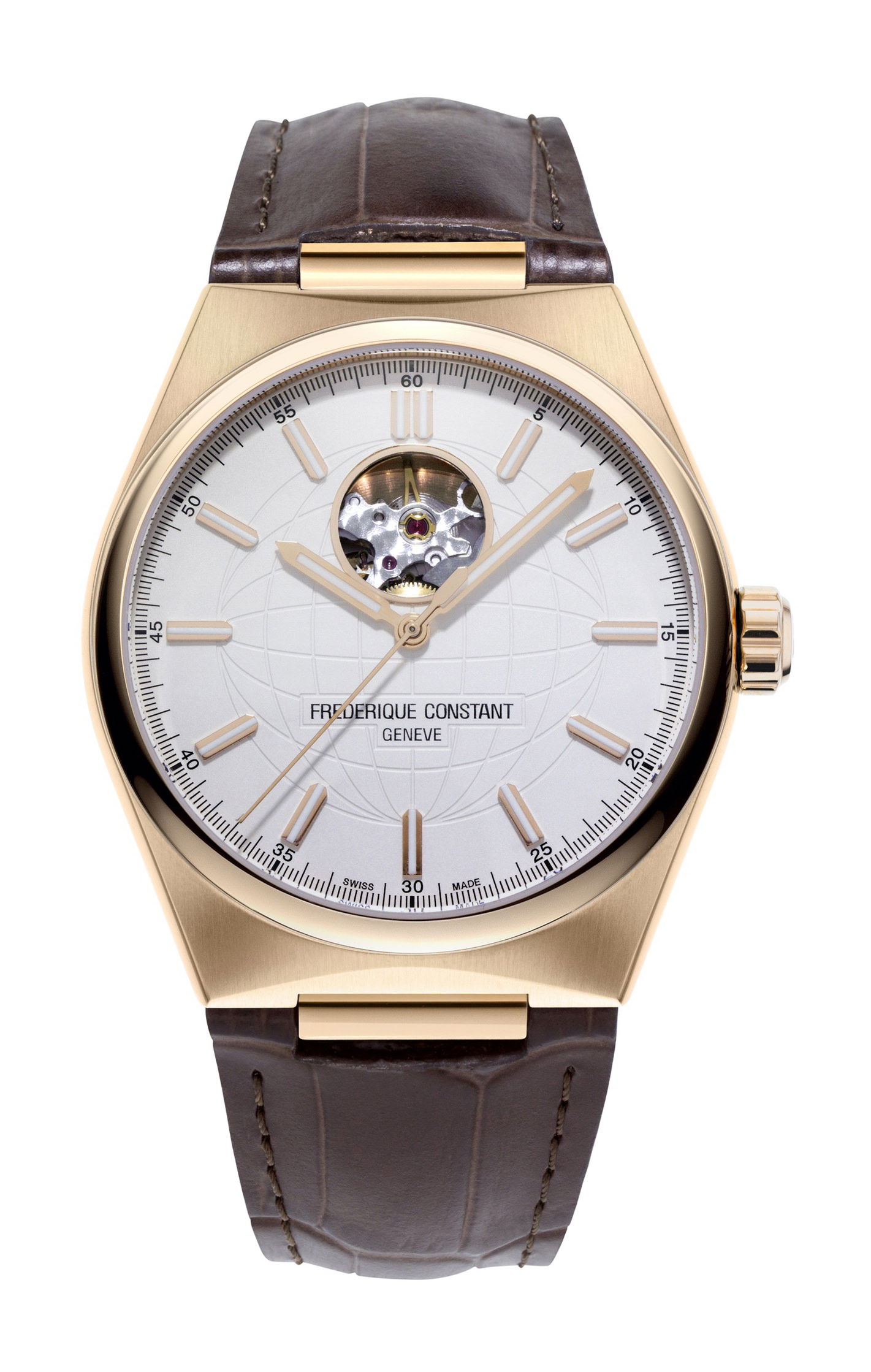 Frederique Constant Highlife Heart Beat Automatic luxury timepiece - detailed view