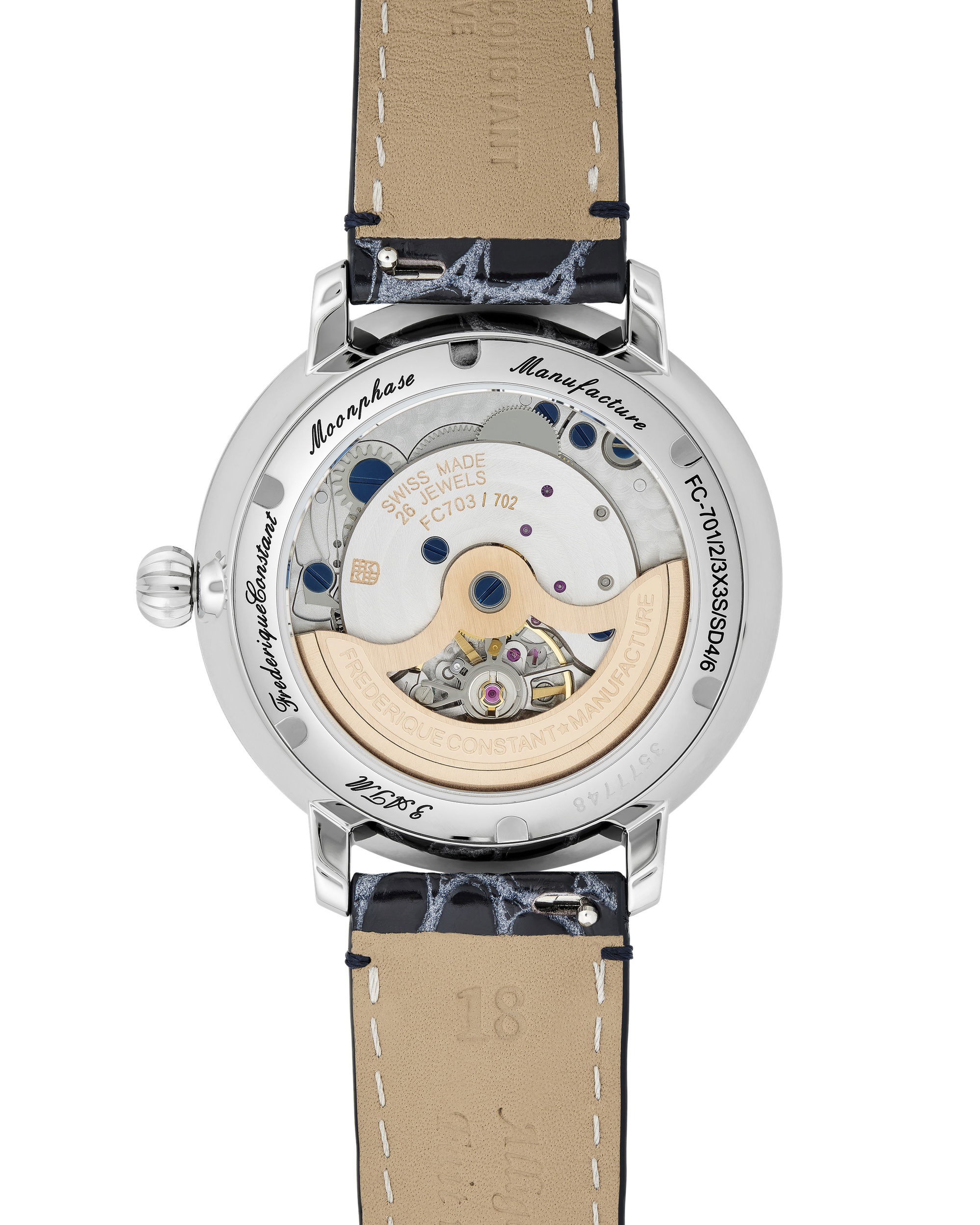 Frederique Constant Slimline Moonphase Manufacture - View 3