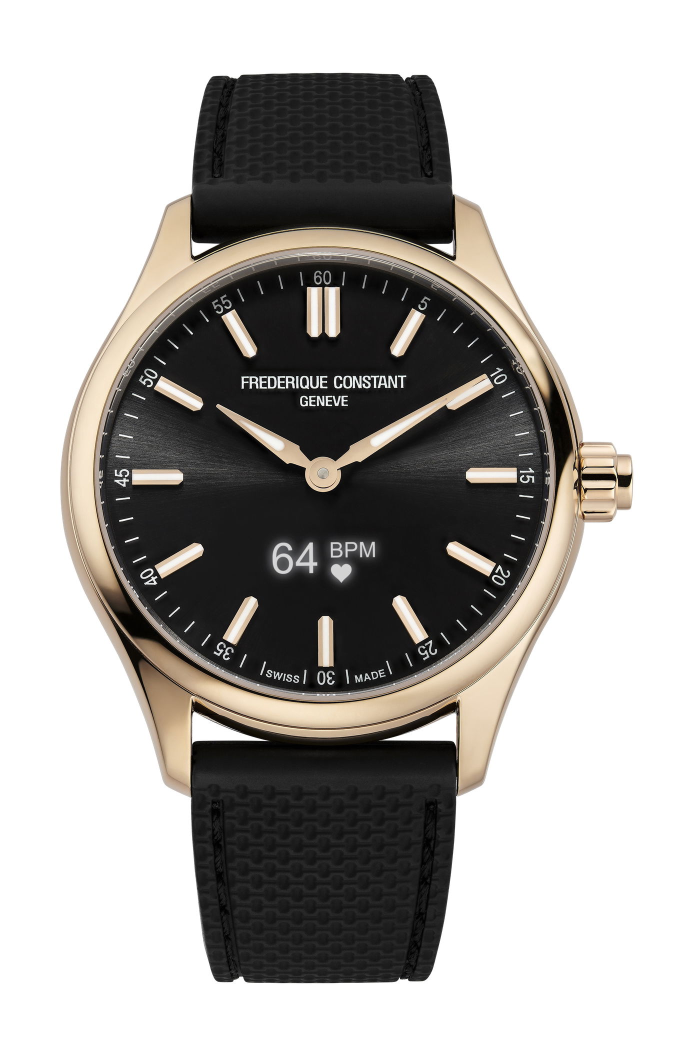 Frederique Constant Smartwatch Gents Vitality luxury timepiece - detailed view