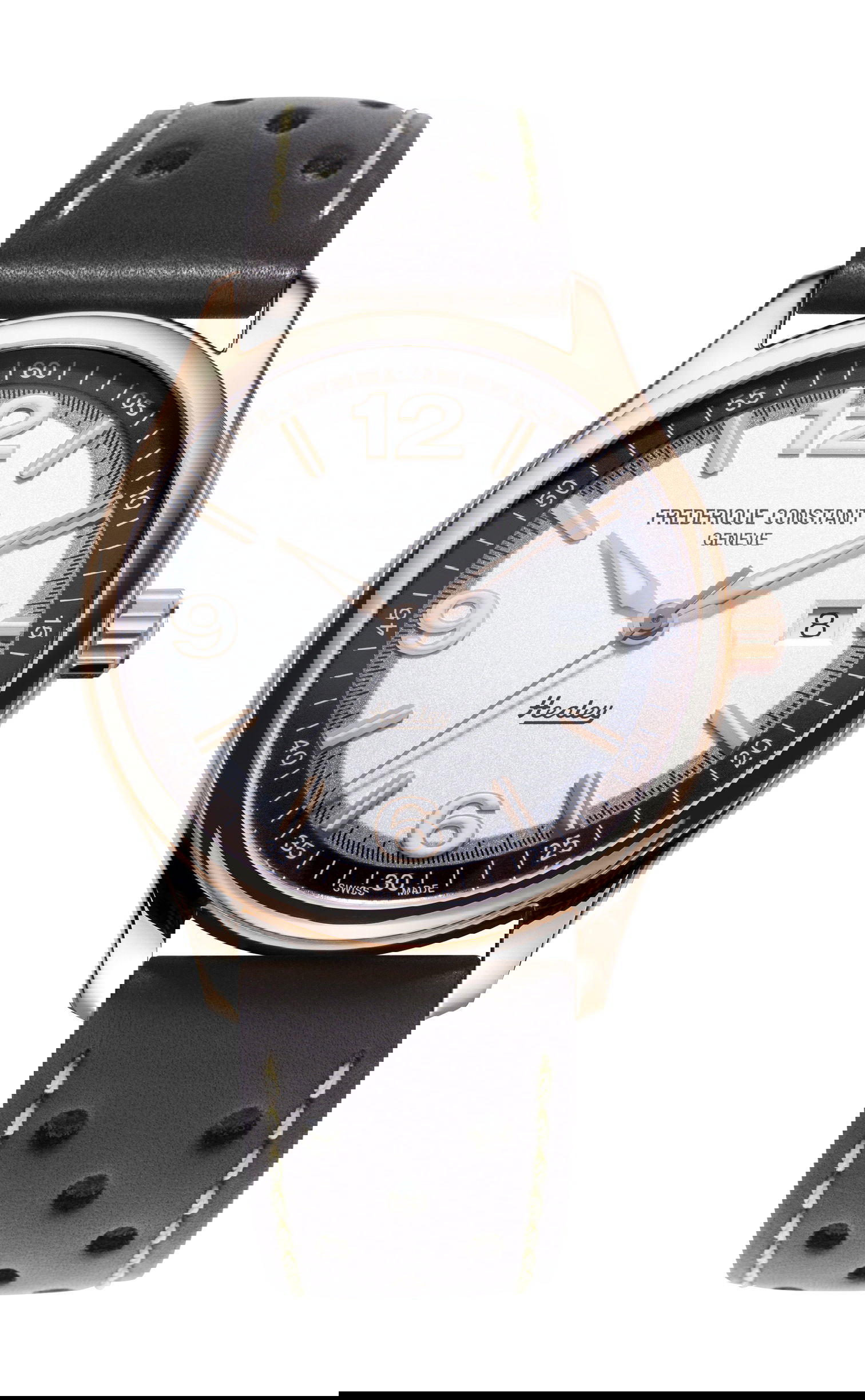 Frederique Constant Vintage Rally Healey Automatic luxury timepiece - detailed view