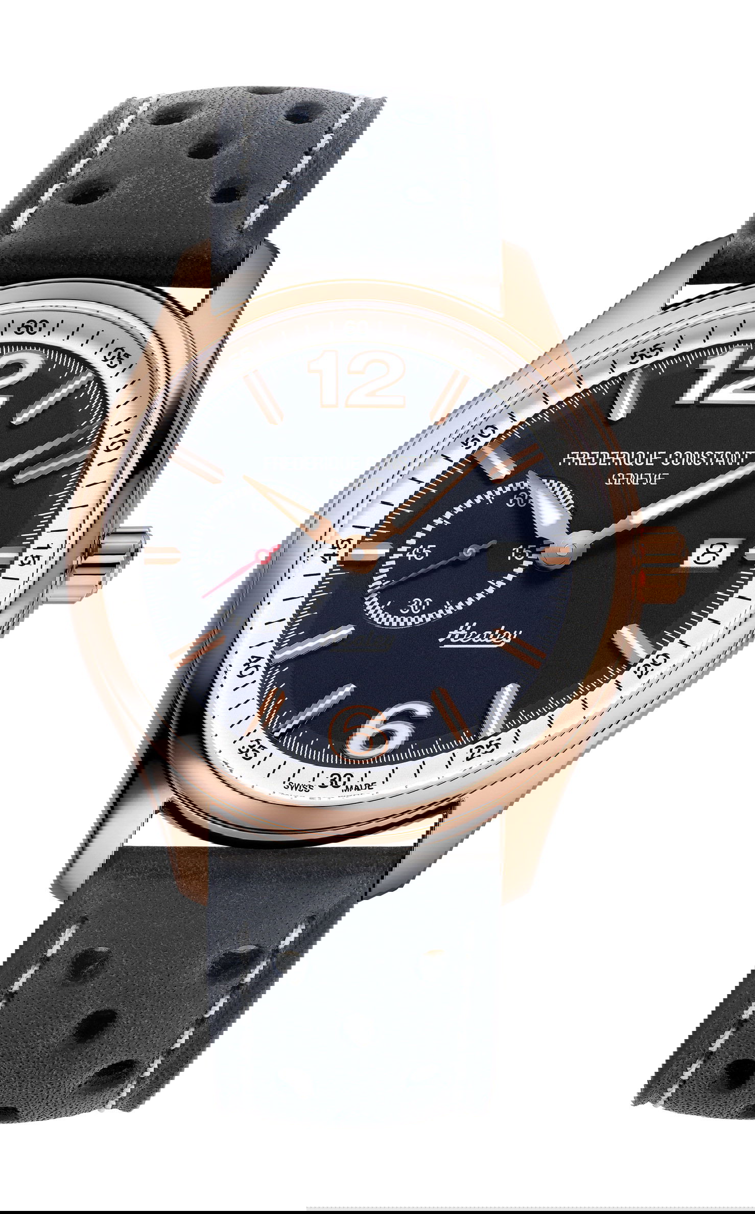 Frederique Constant Vintage Rally Healey Automatic Small Seconds luxury timepiece - detailed view