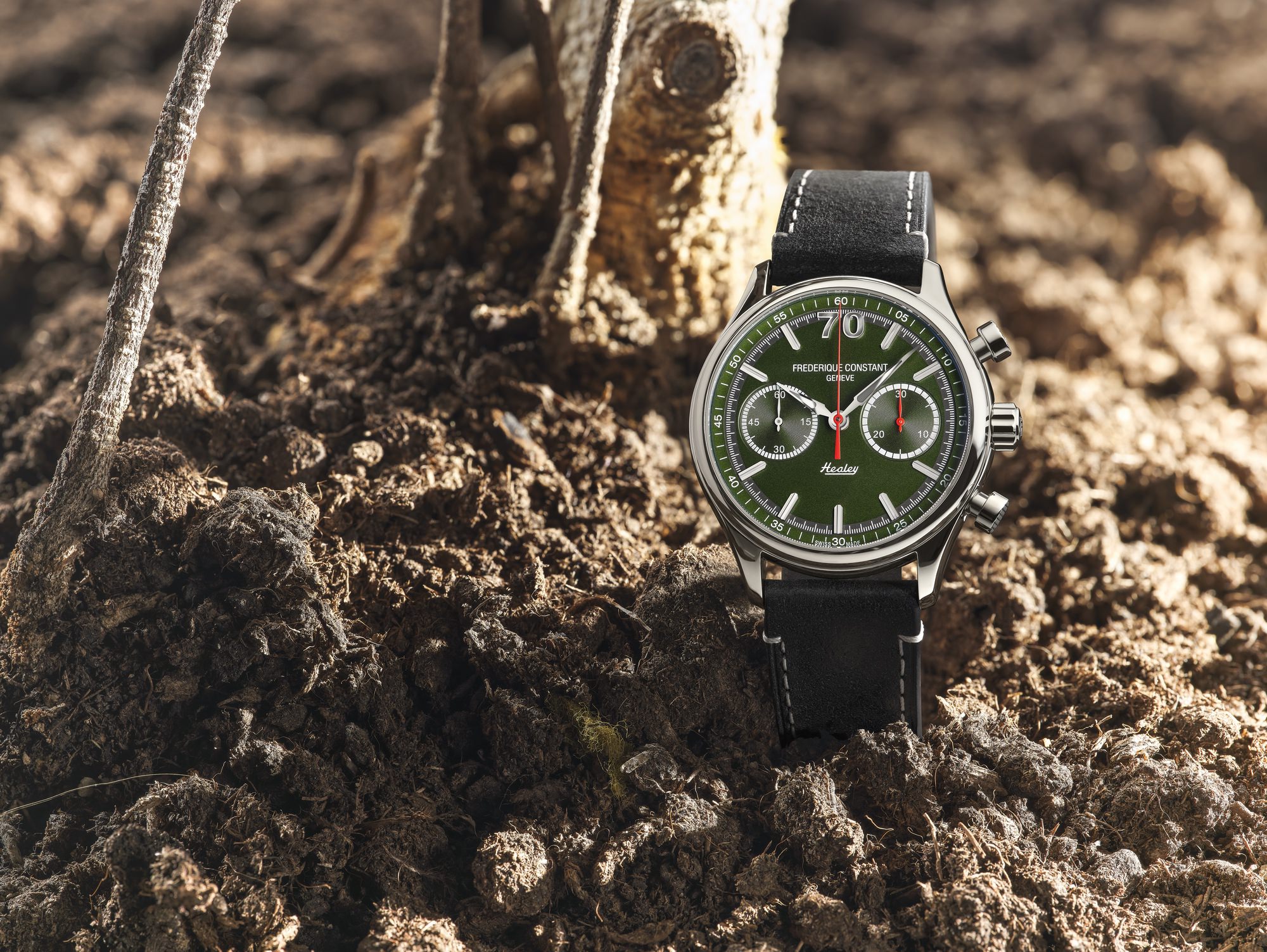 Frederique Constant Vintage Rally Healey Chronograph Automatic - View 3