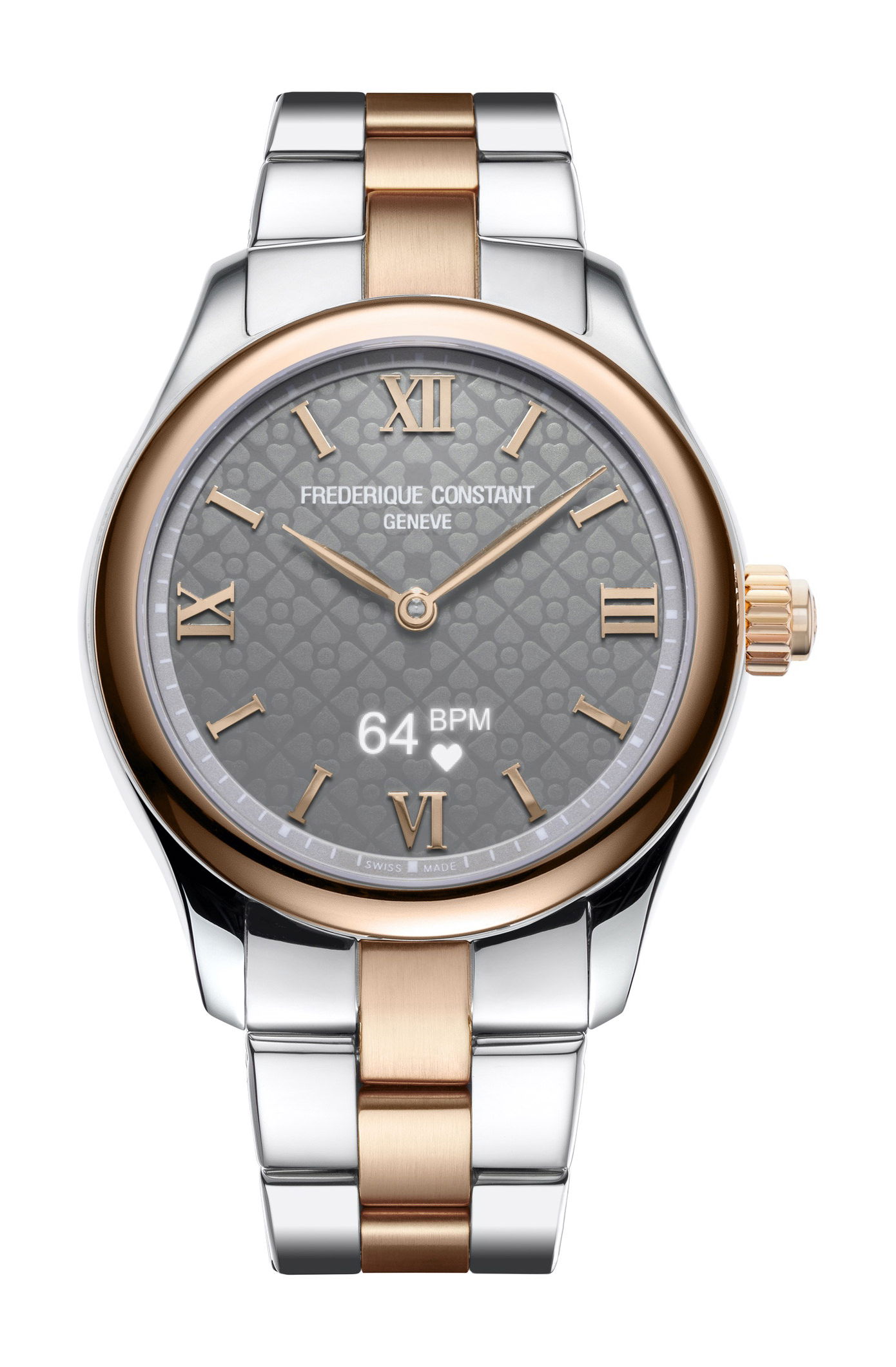 Frederique Constant Vitality luxury timepiece - detailed view