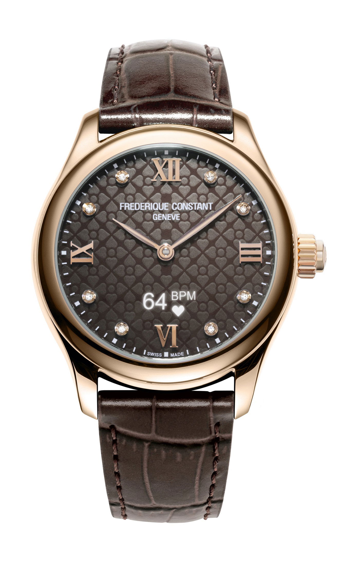 Frederique Constant Vitality luxury timepiece - detailed view