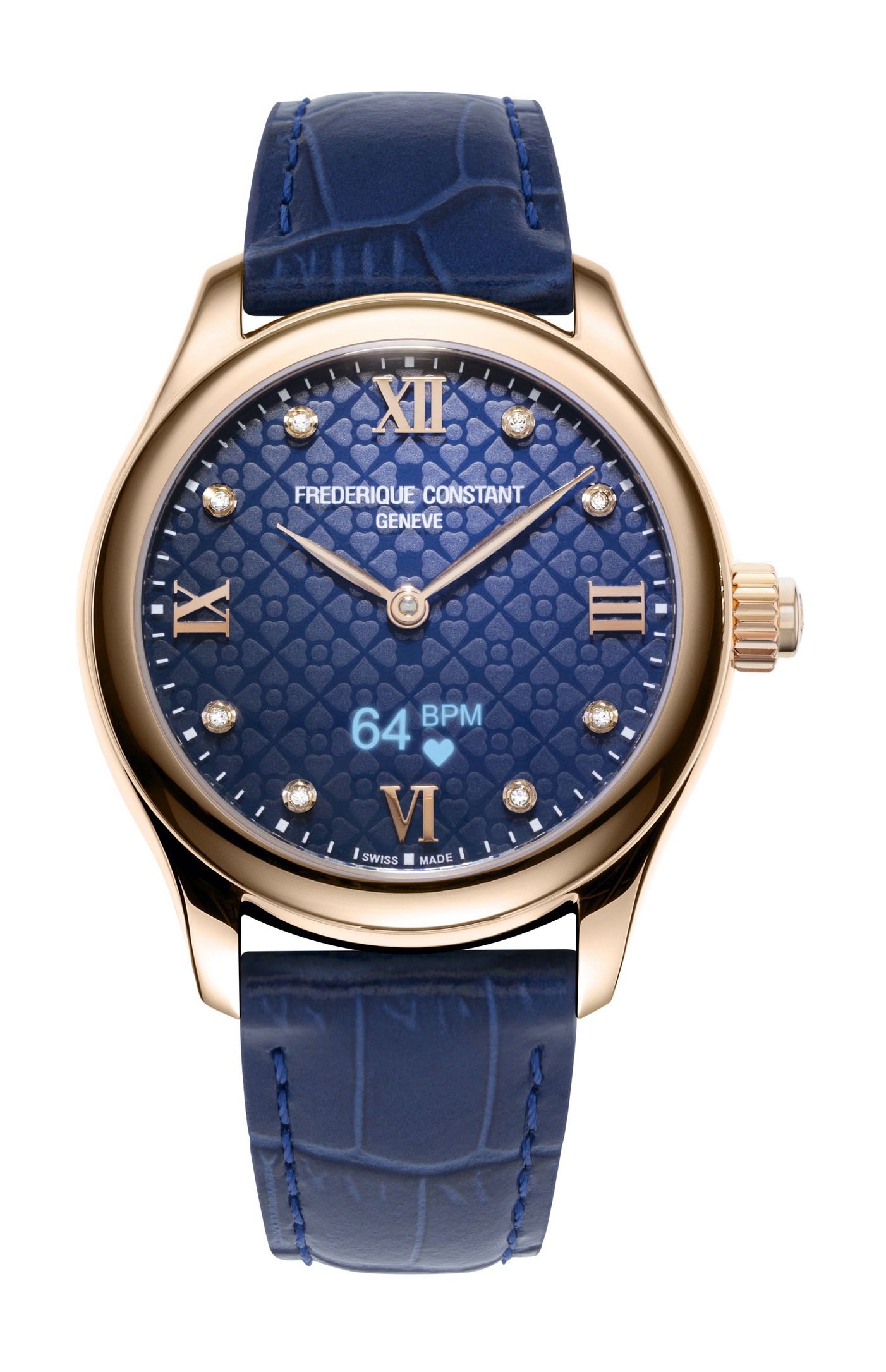 Frederique Constant Vitality luxury timepiece - detailed view