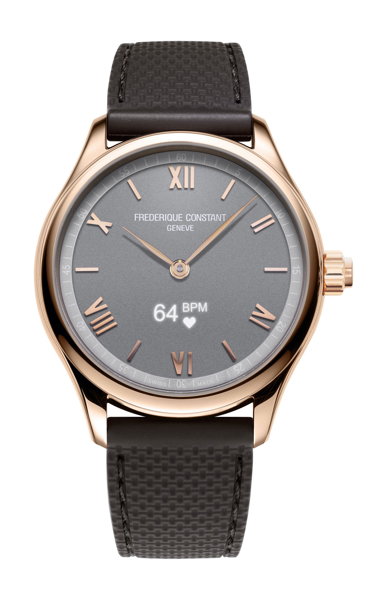 Frederique Constant Vitality luxury timepiece - detailed view