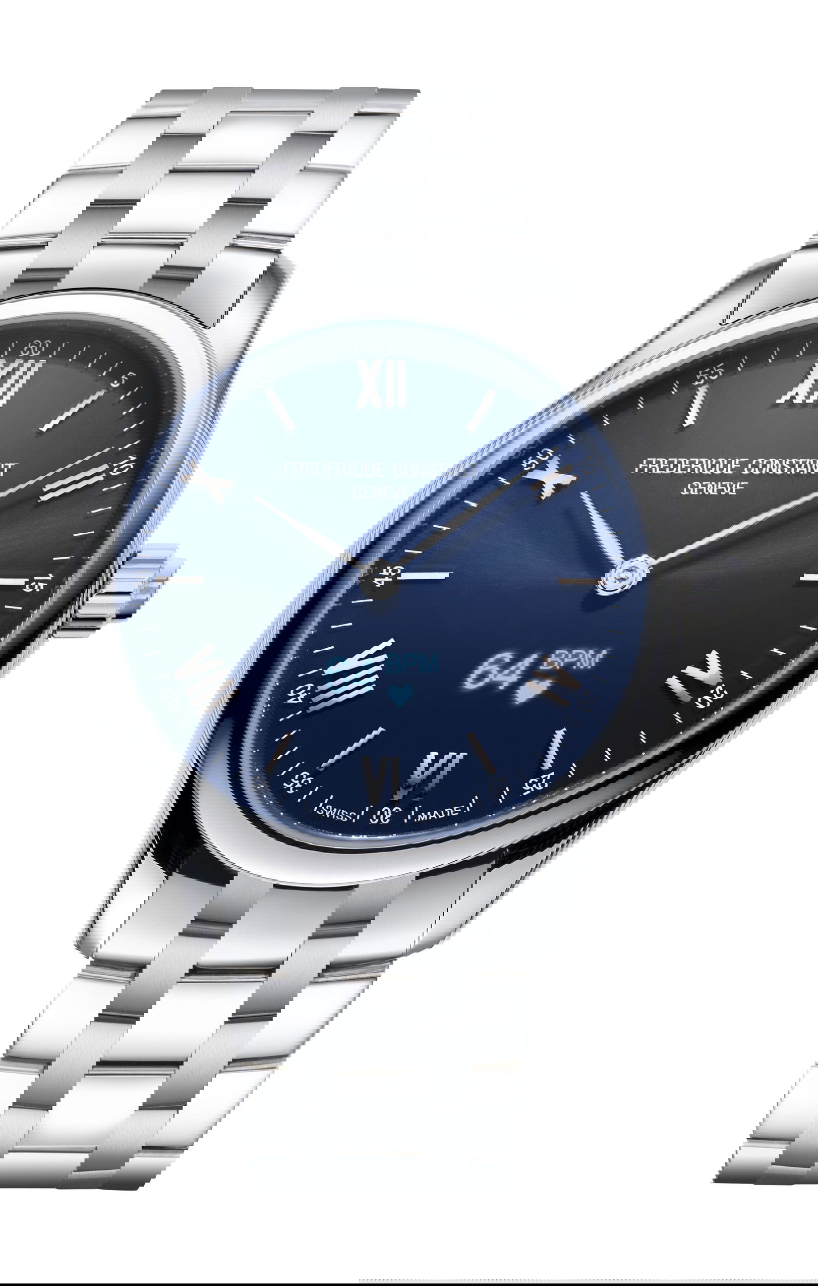 Frederique Constant Vitality luxury timepiece - detailed view
