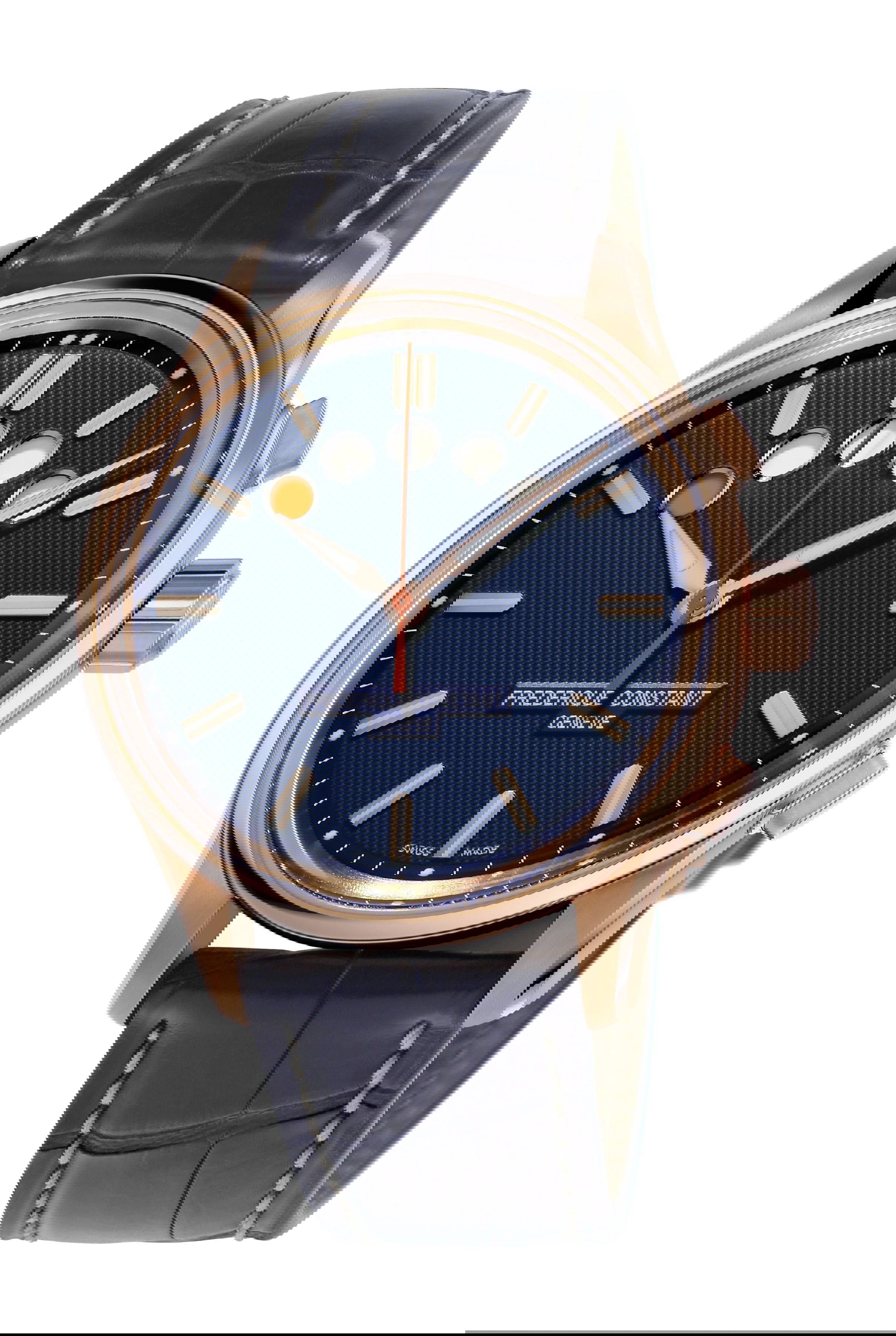 Frederique Constant Yacht Timer luxury timepiece - detailed view