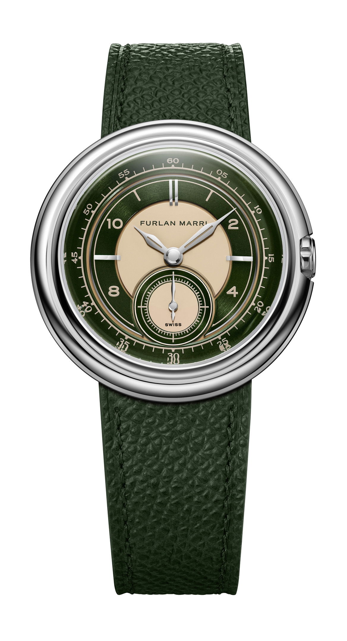 Furlan Marri Disco Verde luxury timepiece - detailed view