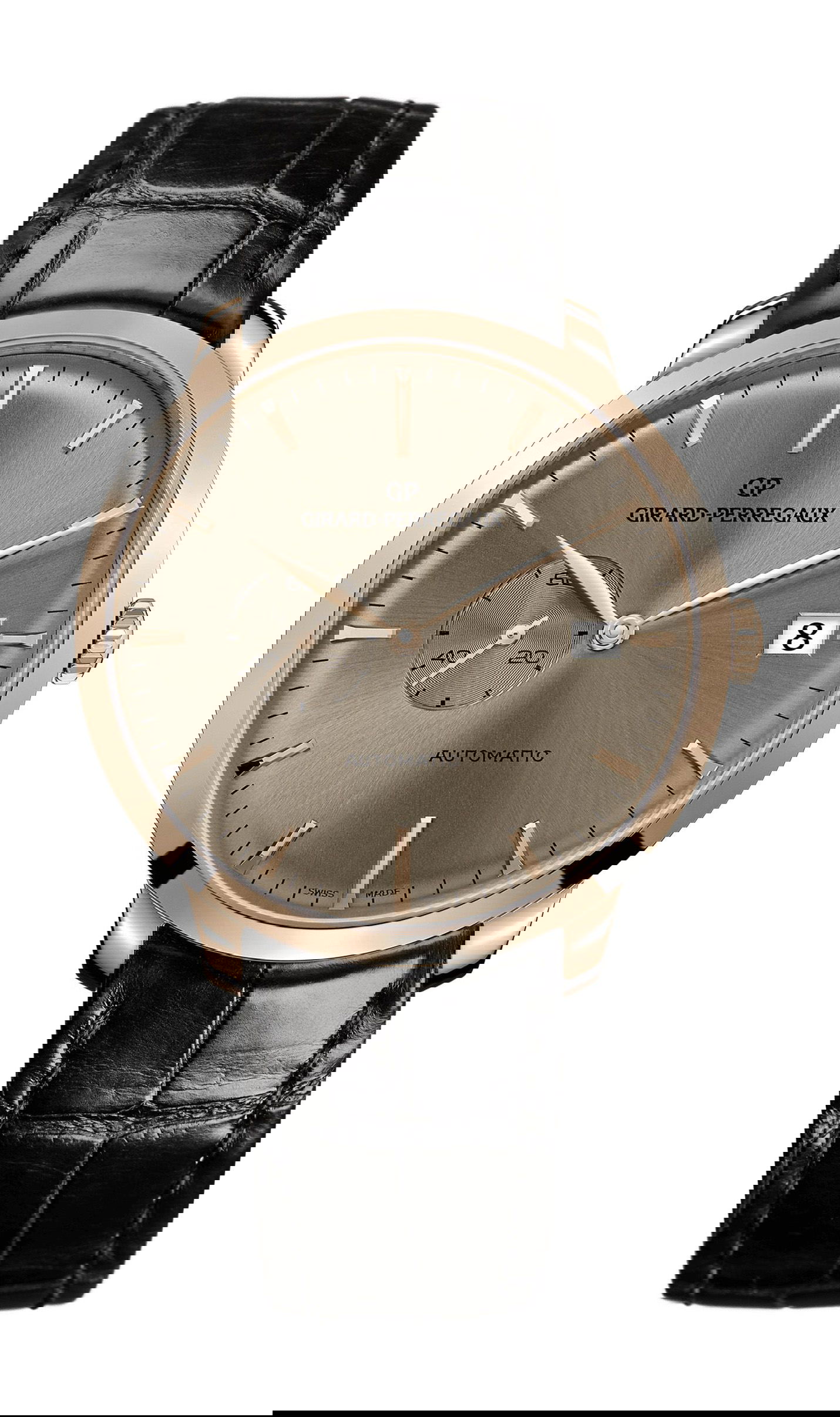 Girard-Perregaux 1966 Date And Small Seconds luxury timepiece - detailed view