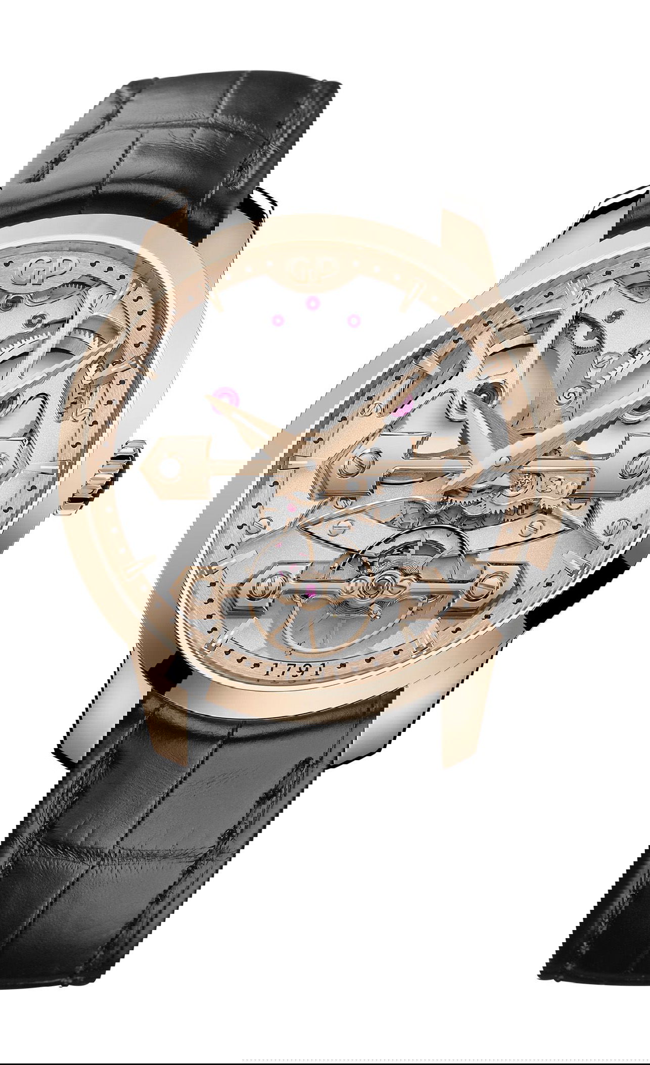 Girard-Perregaux Bridges Classic Bridges 40 mm luxury timepiece - detailed view