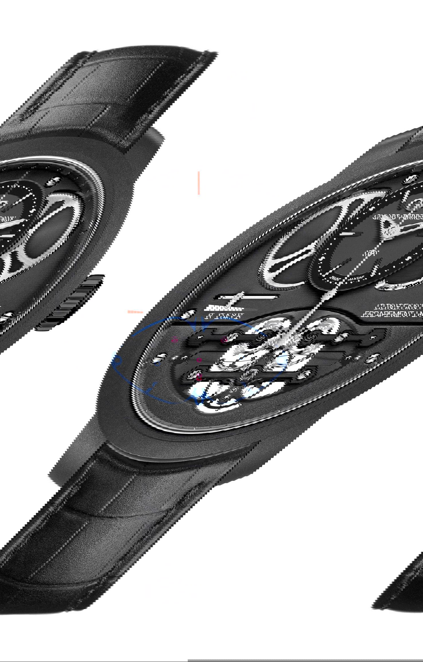 Girard-Perregaux Bridges Constant Escapement L.M. luxury timepiece - detailed view