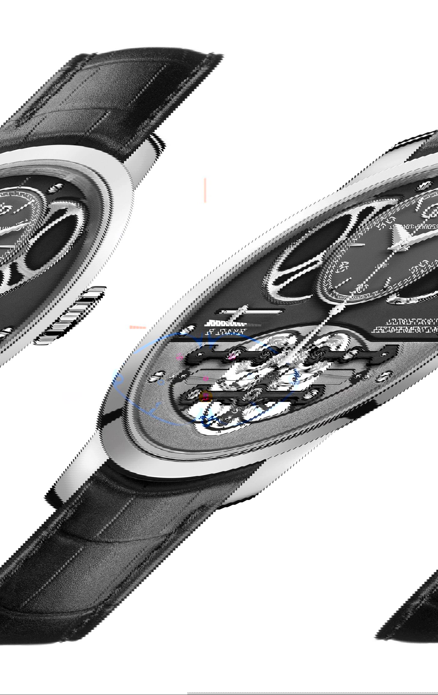Girard-Perregaux Bridges Constant Escapement L.M. luxury timepiece - detailed view