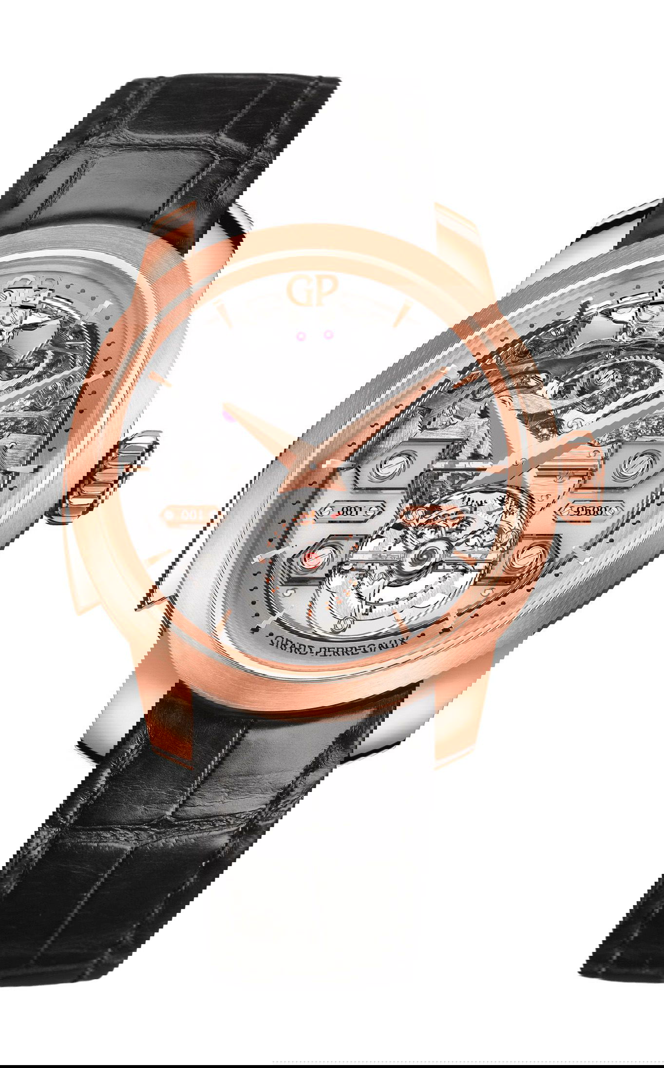 Girard-Perregaux Bridges Minute Repeater Tourbillon With Bridges luxury timepiece - detailed view