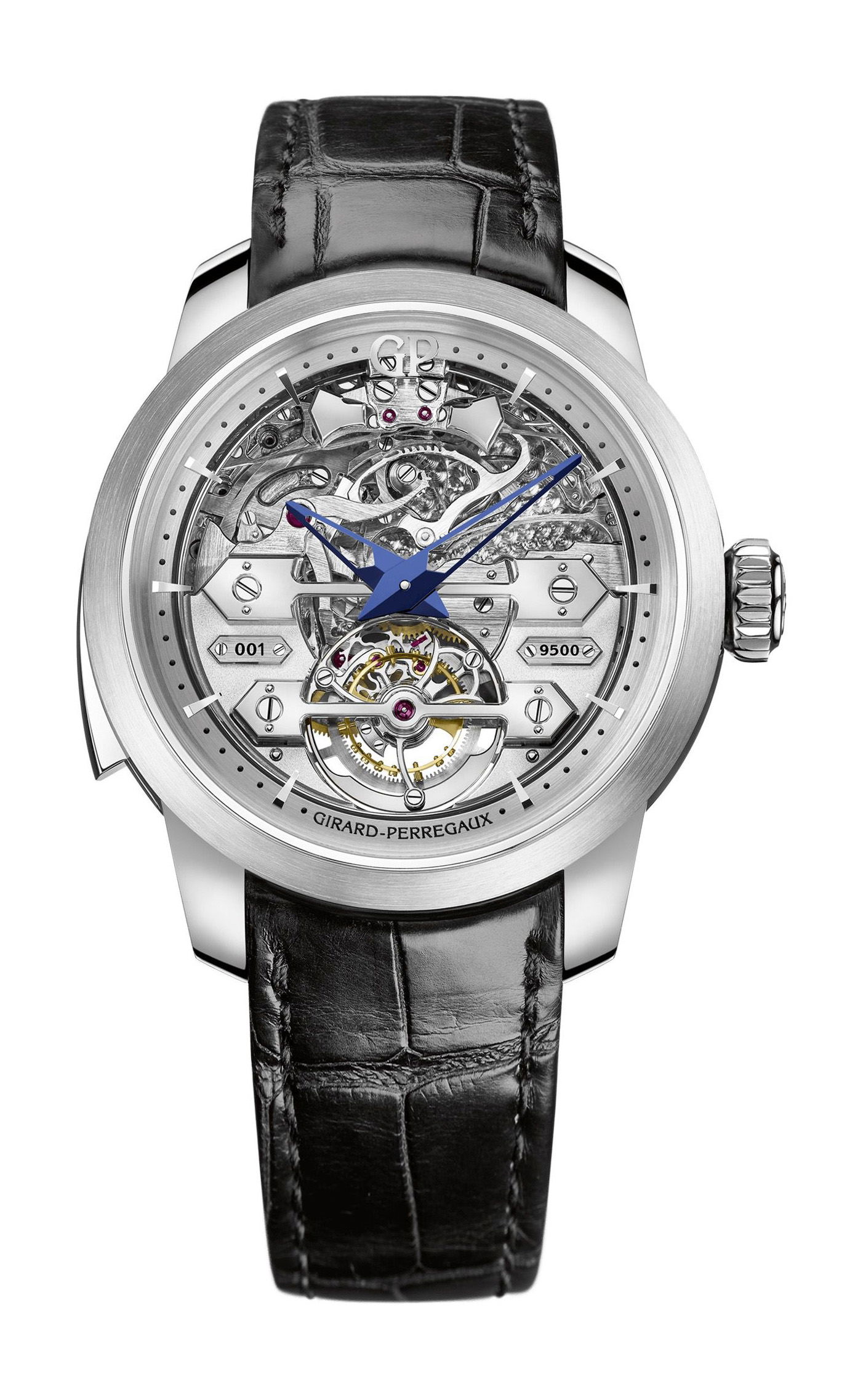 Girard-Perregaux Bridges Minute Repeater Tourbillon With Bridges luxury timepiece - detailed view