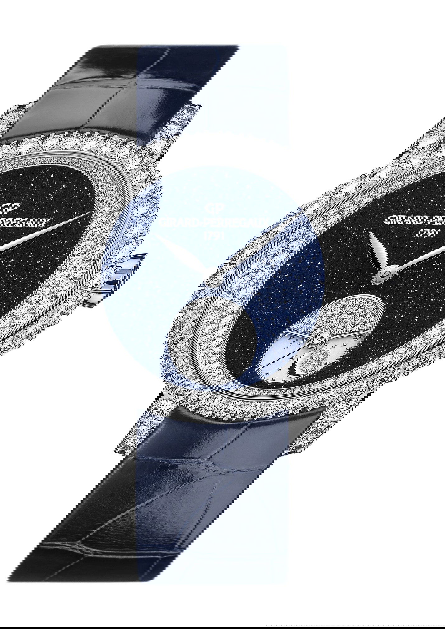 Girard-Perregaux Cat’S Eye Day & Night High Jewellery luxury timepiece - detailed view