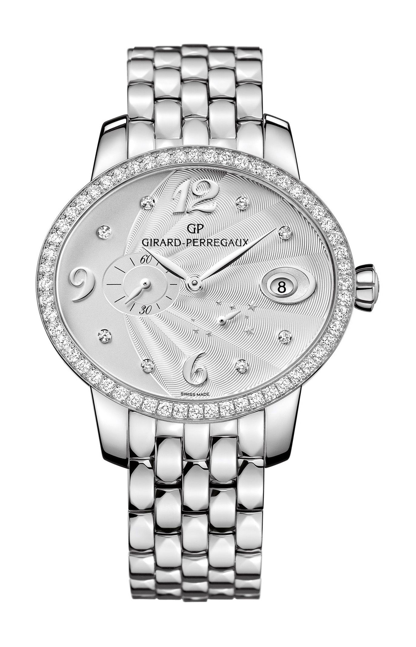 Girard-Perregaux Cat’S Eye Power Reserve luxury timepiece - detailed view