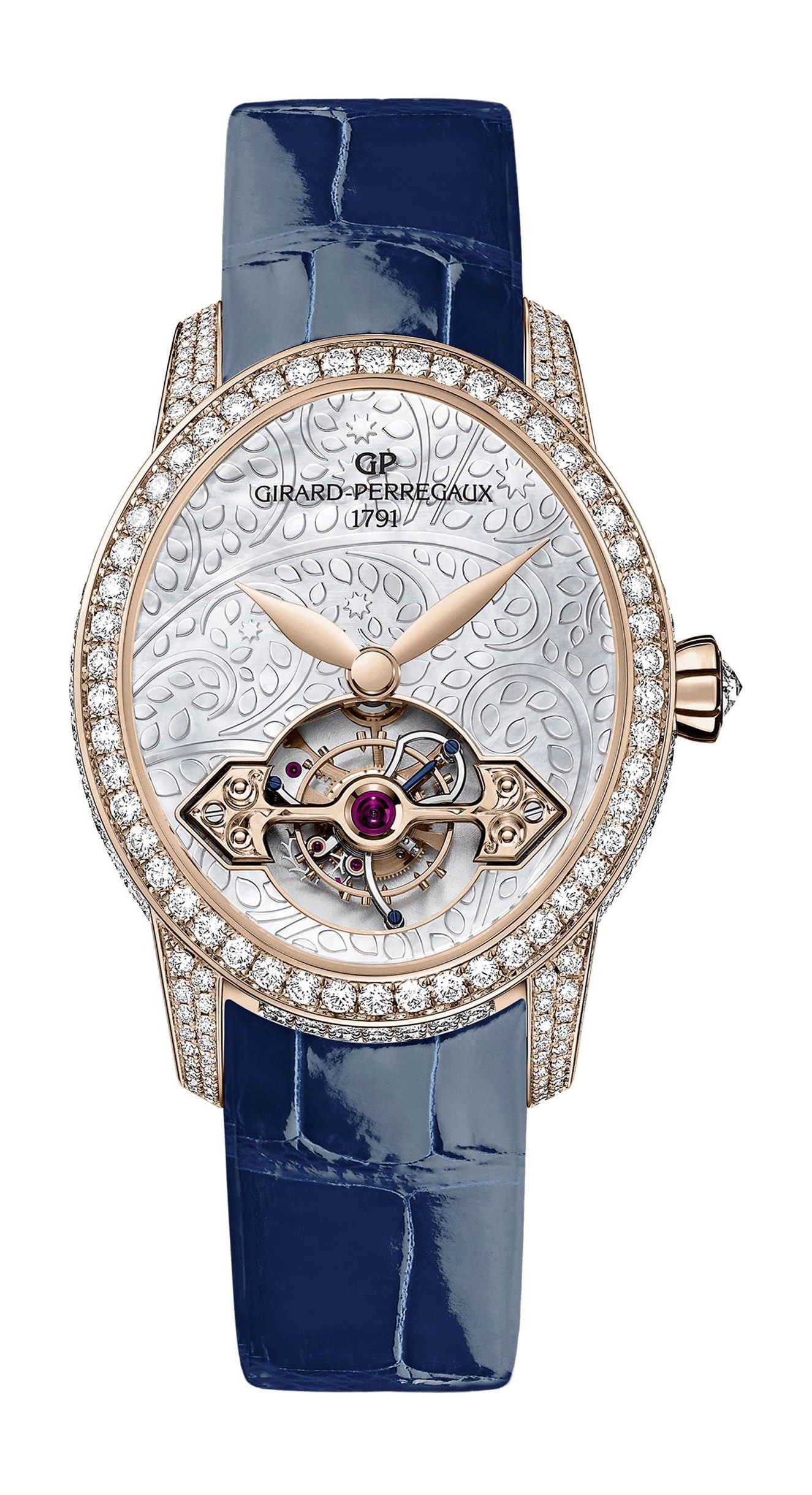 Girard-Perregaux Cat’S Eye Tourbillon With Gold Bridge luxury timepiece - detailed view