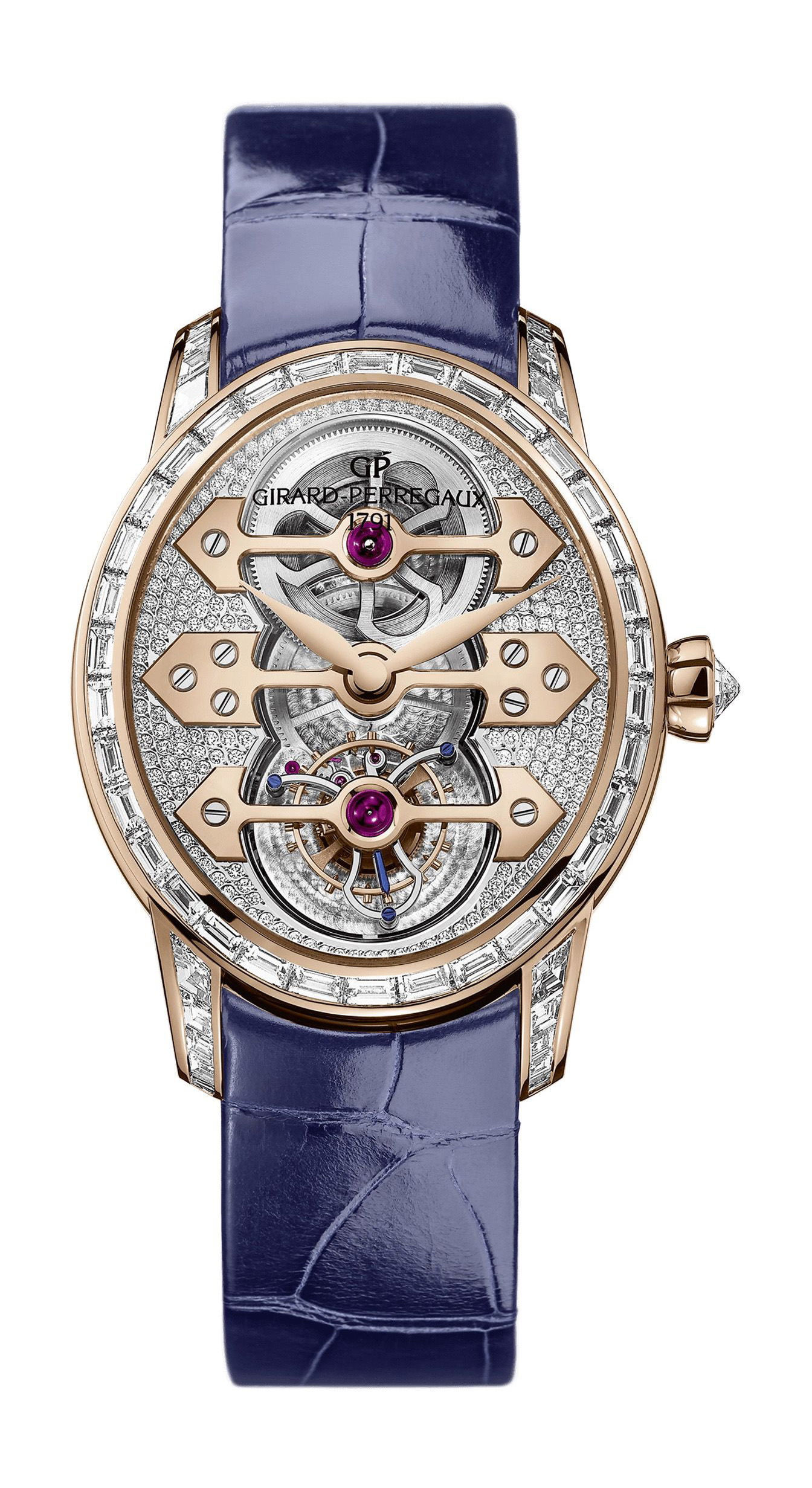 Girard-Perregaux Cat’S Eye Tourbillon With Three Gold Bridge luxury timepiece - detailed view