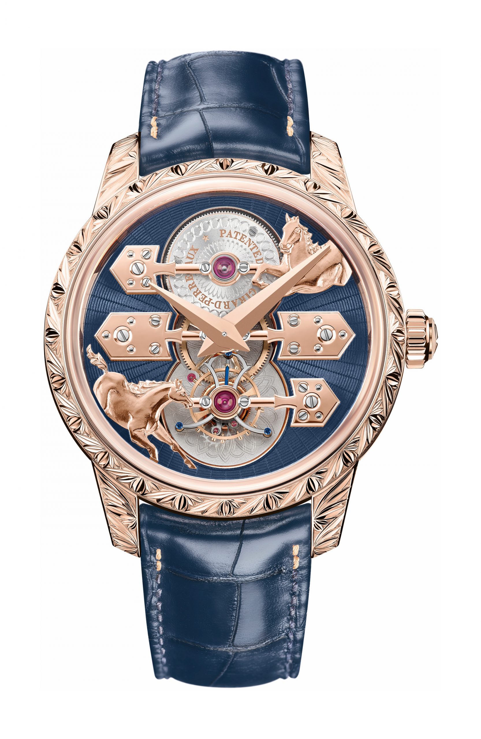 Girard-Perregaux La Esmeralda Tourbillon “A Secret” Eternity Edition luxury timepiece - detailed view