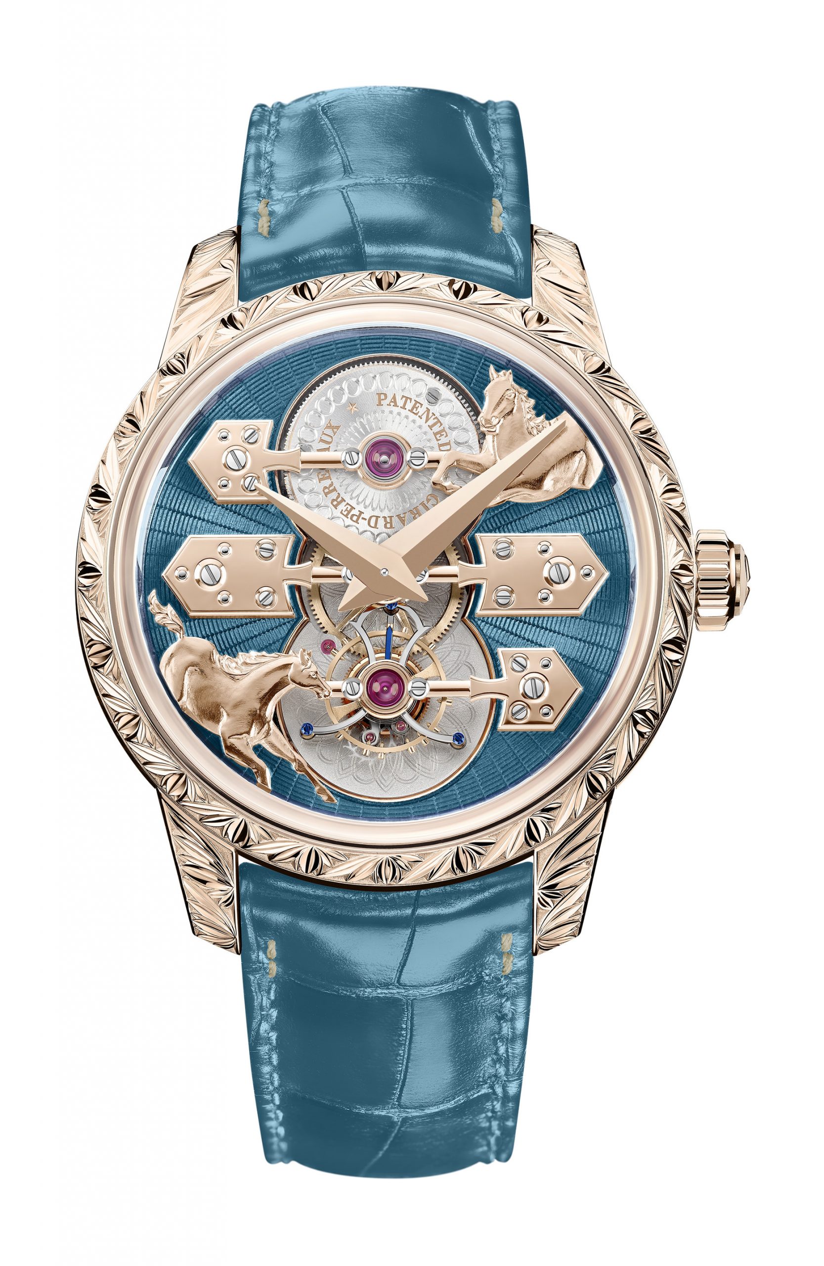 Girard-Perregaux La Esmeralda Tourbillon “A Secret” Eternity Edition luxury timepiece - detailed view